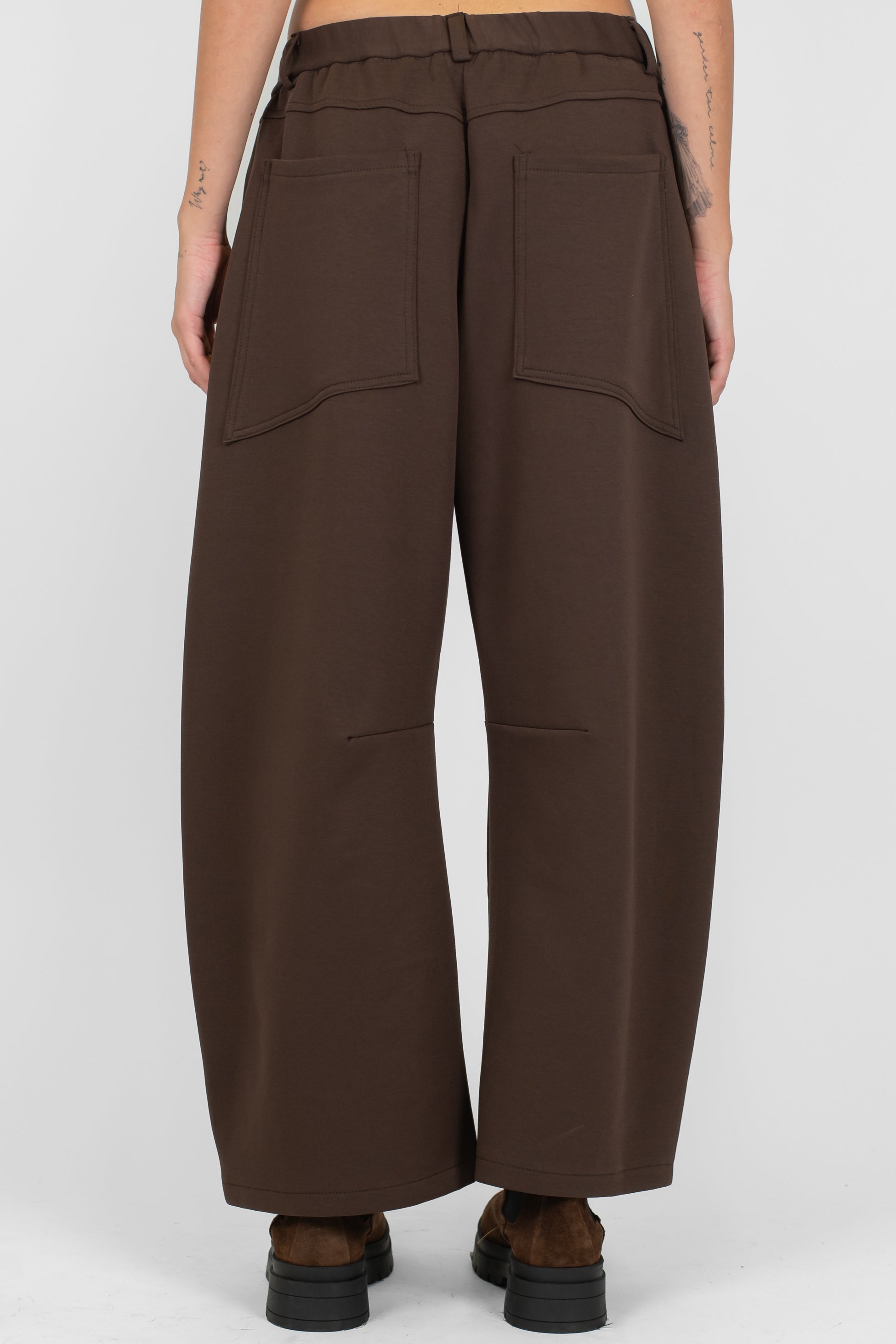 Motel - Pantalone balloon ampio con elastico in vita