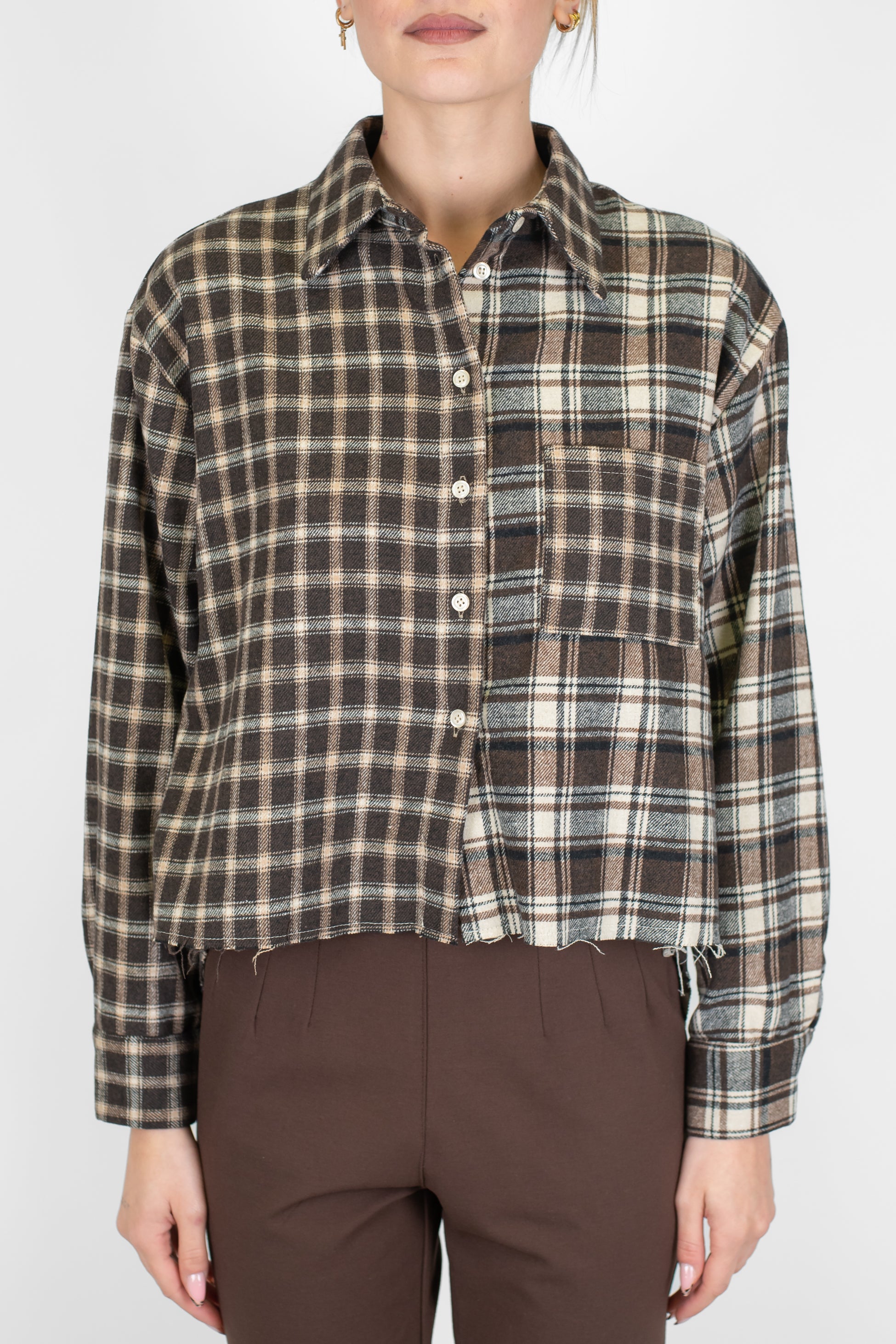 Dixie - Camicia doppia fantasia check