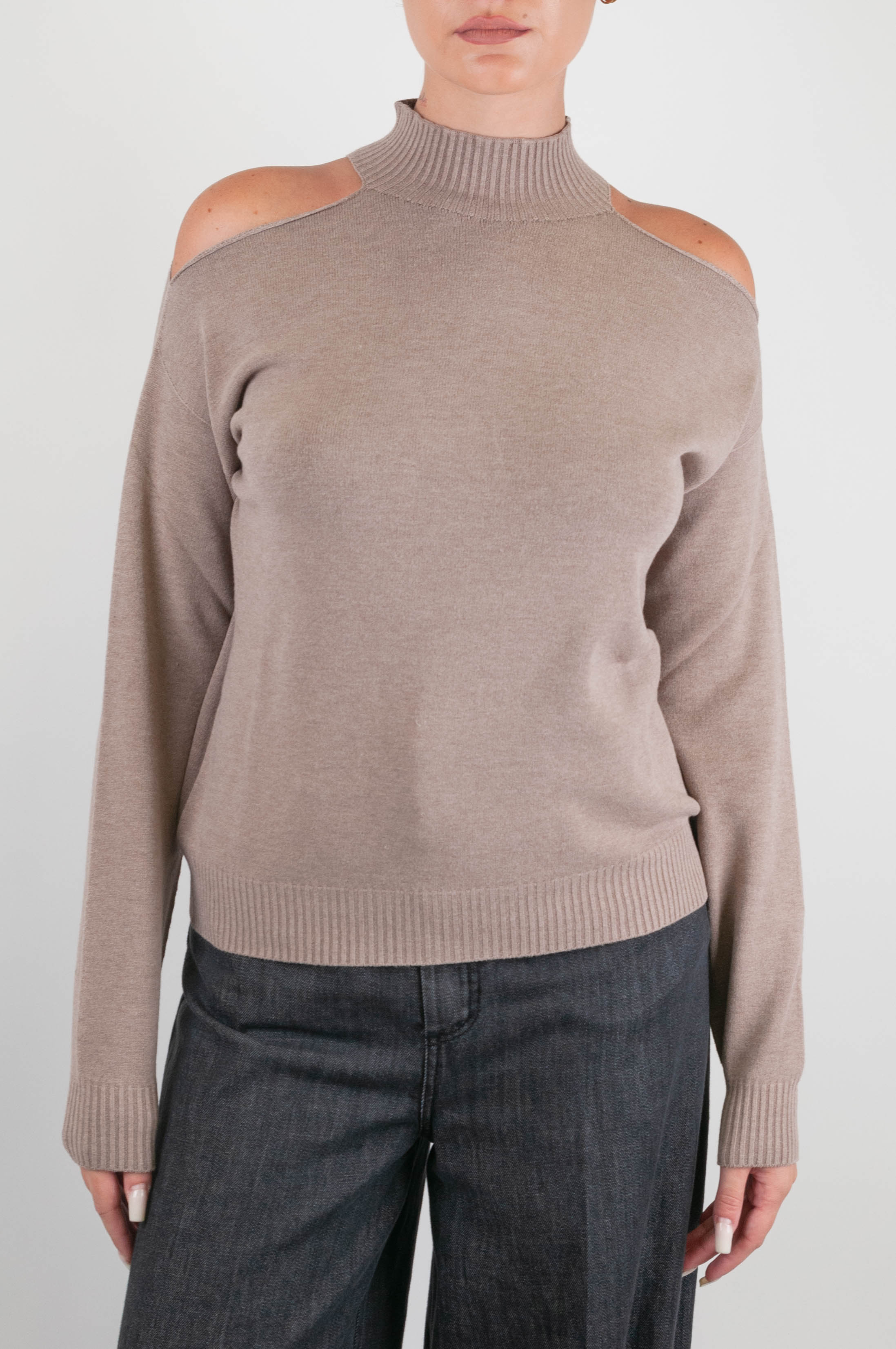 Kontatto - Lupetto con fori sulle spalle