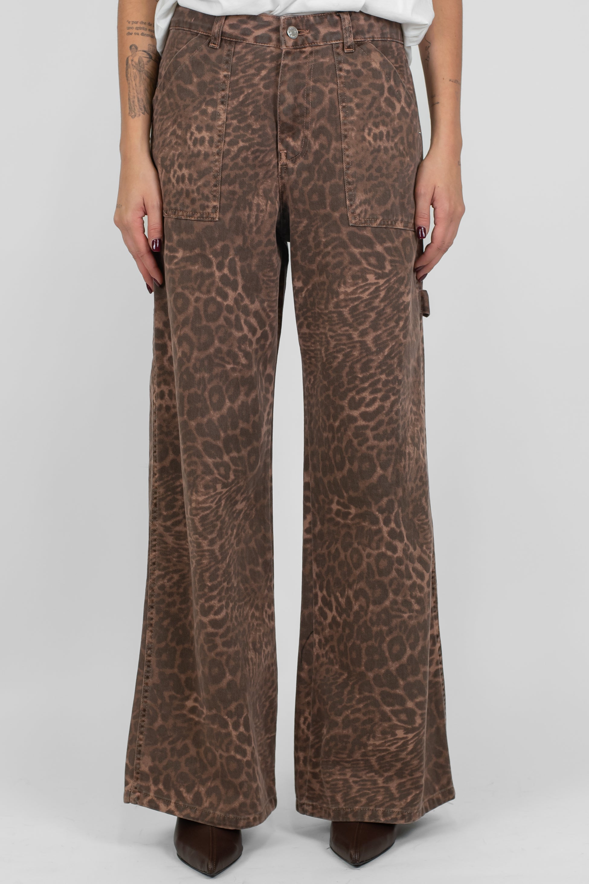 Haveone - Denim worker fantasia animalier