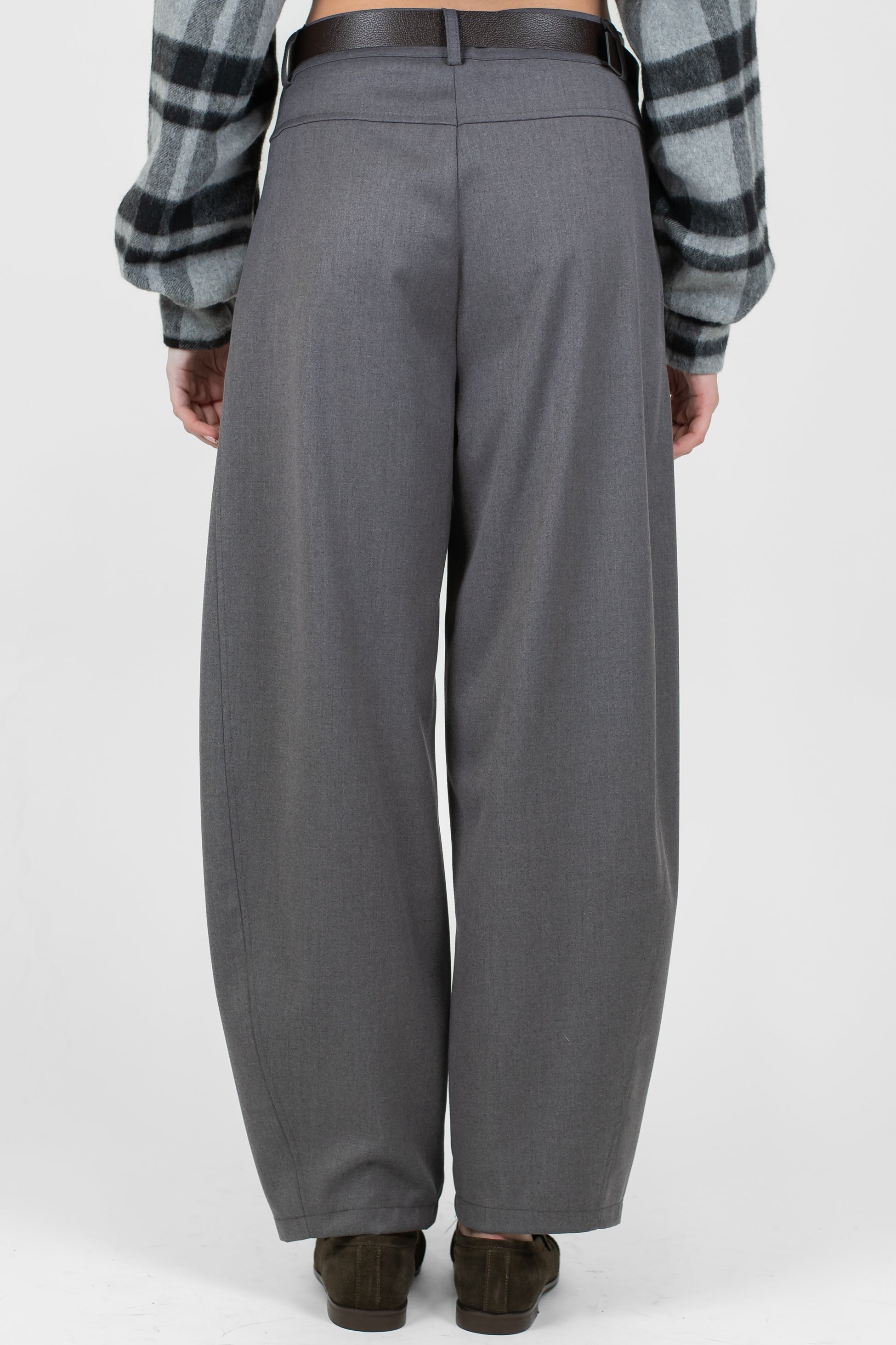 Haveone - Pantalone tinta unita balloon