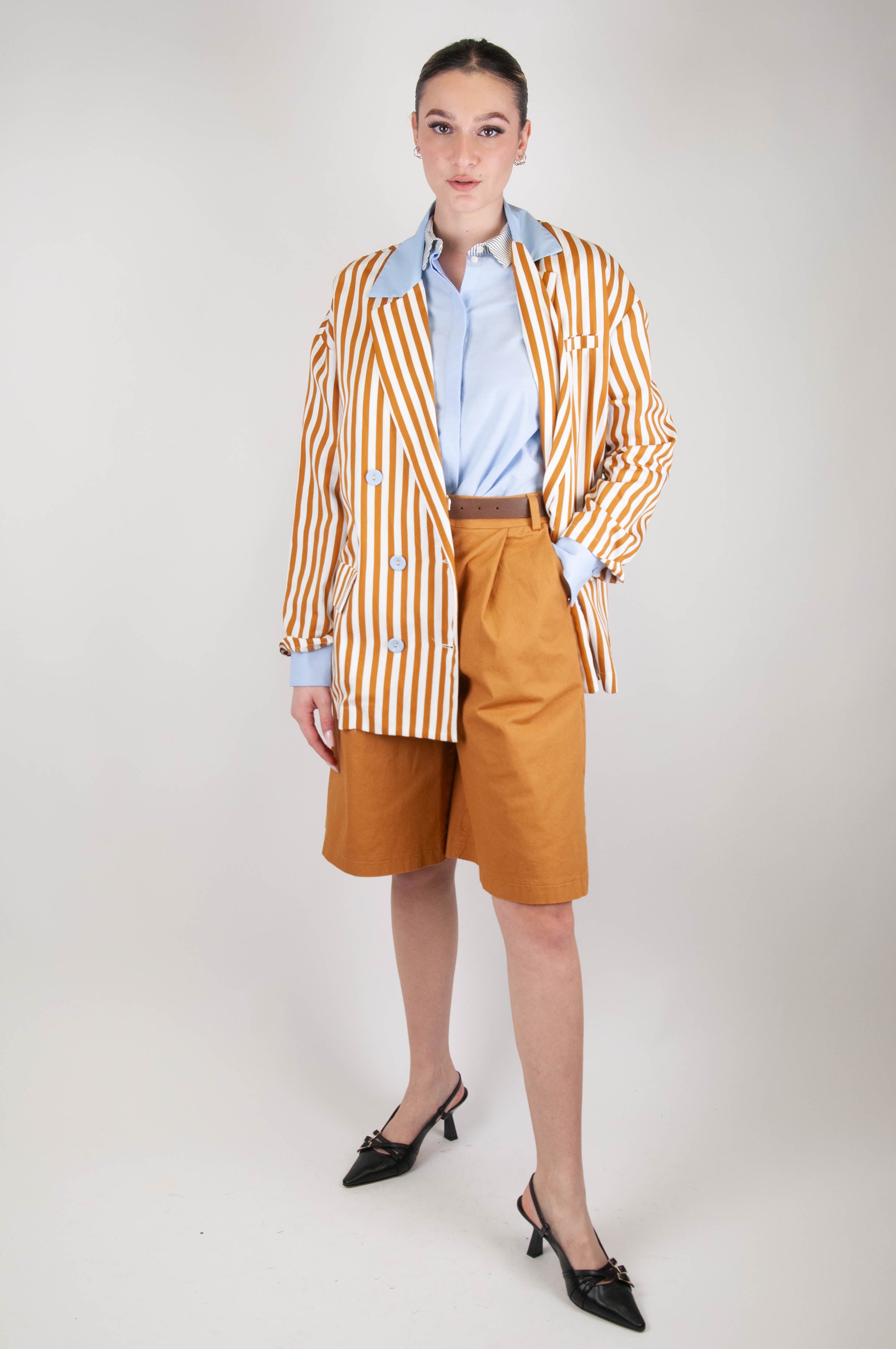 Dixie - Bermuda with pleats