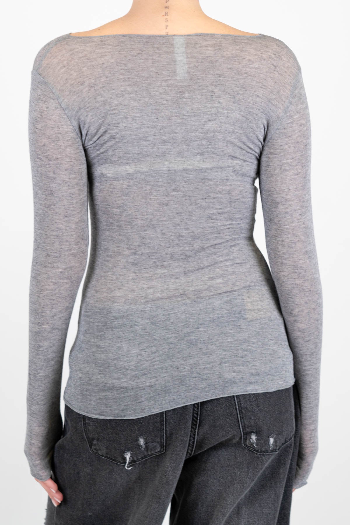 Tensione in - Maglia basic in misto cashmere