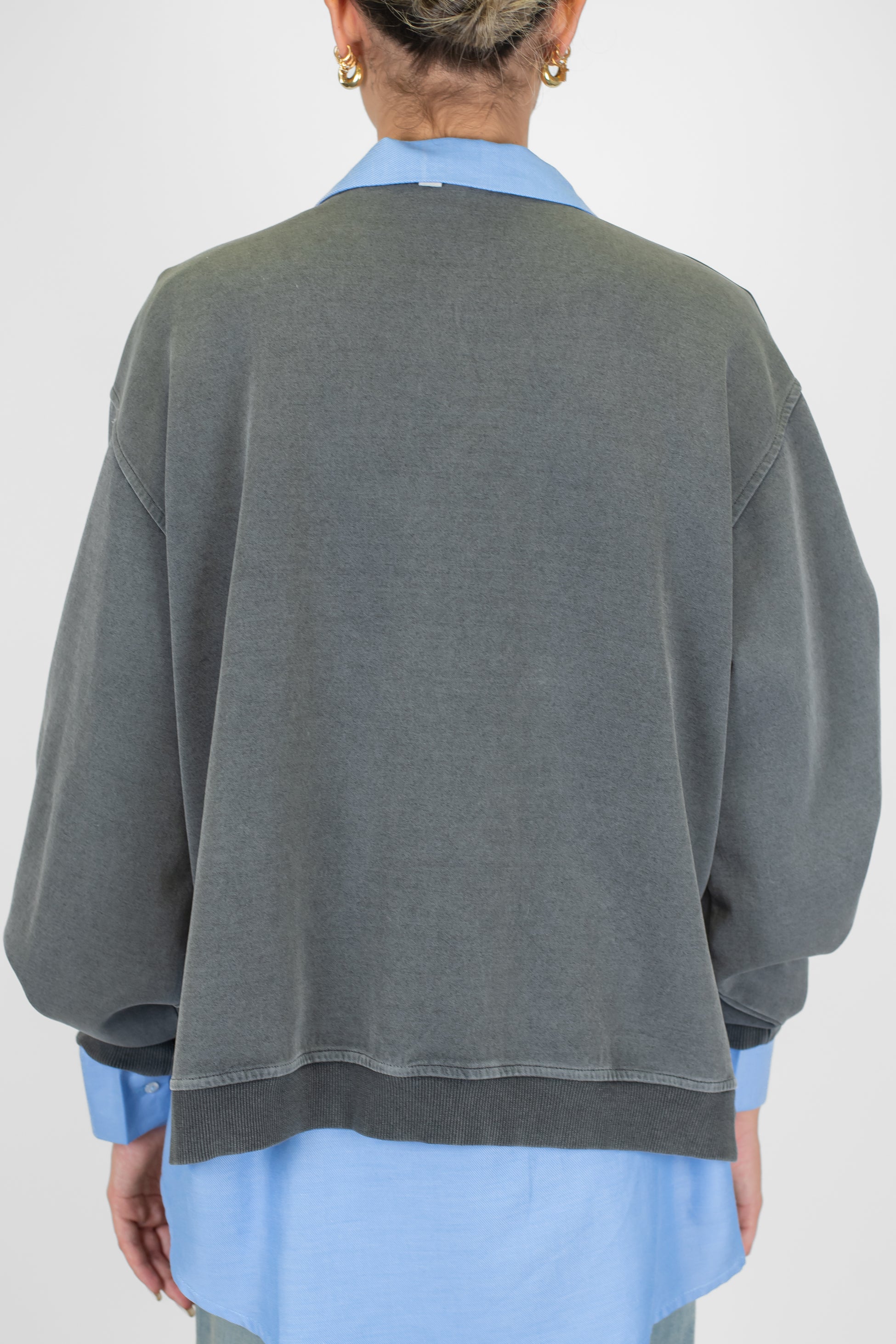 Tensione in - Felpa girocollo over