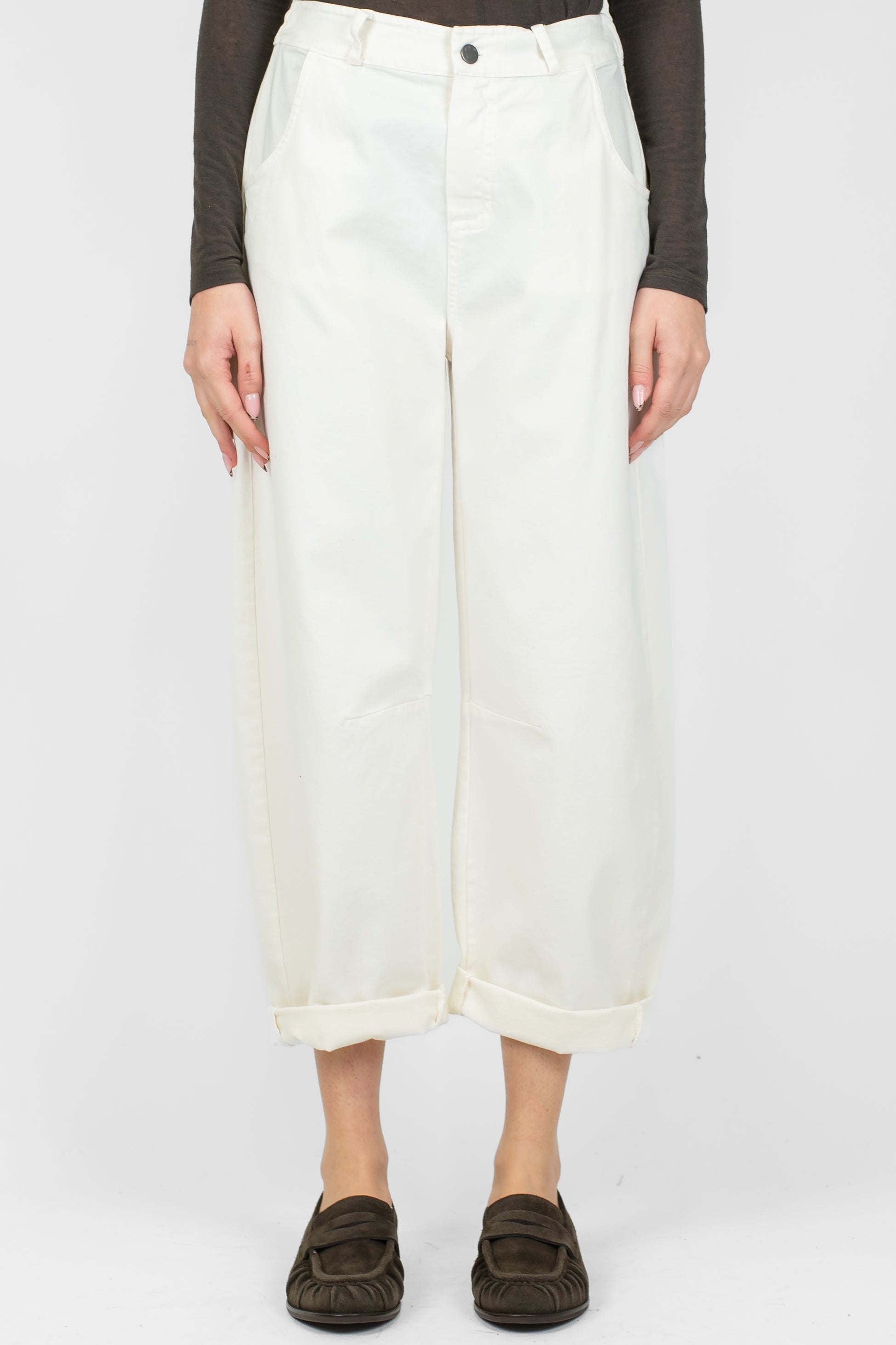 Tensione in - Pantalone balloon in cotone invernale