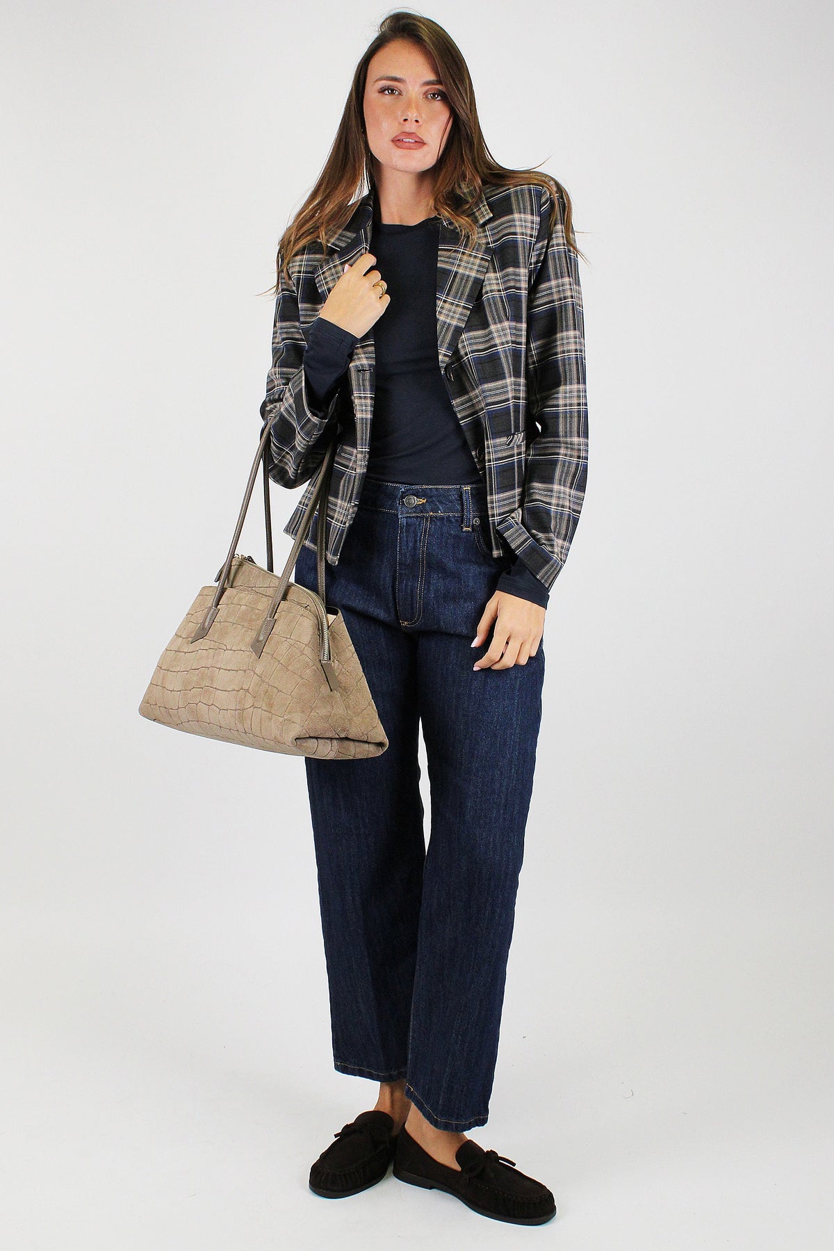 Tensione in -Jeans regular lavaggio scuro modello Tom