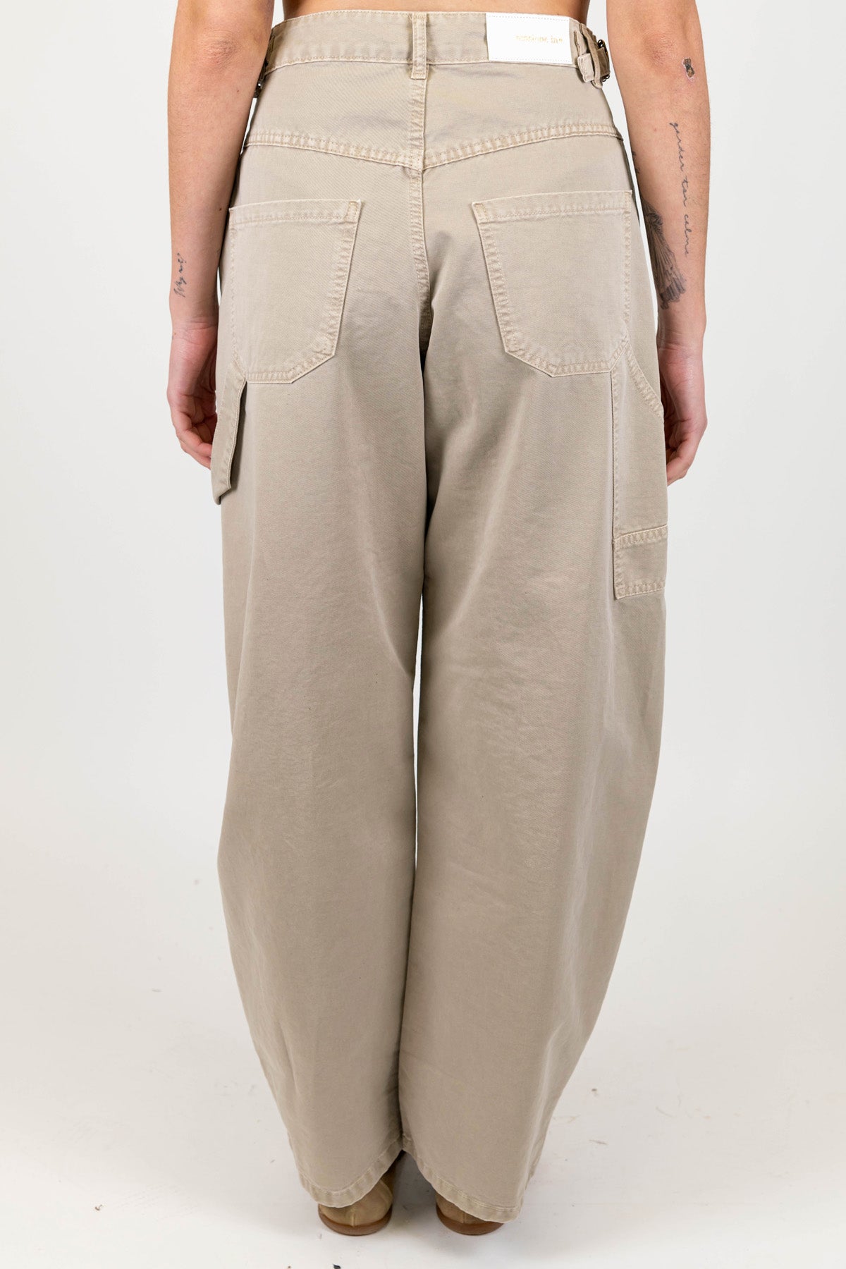 Tensione in - Pantalone worker in denim colorato