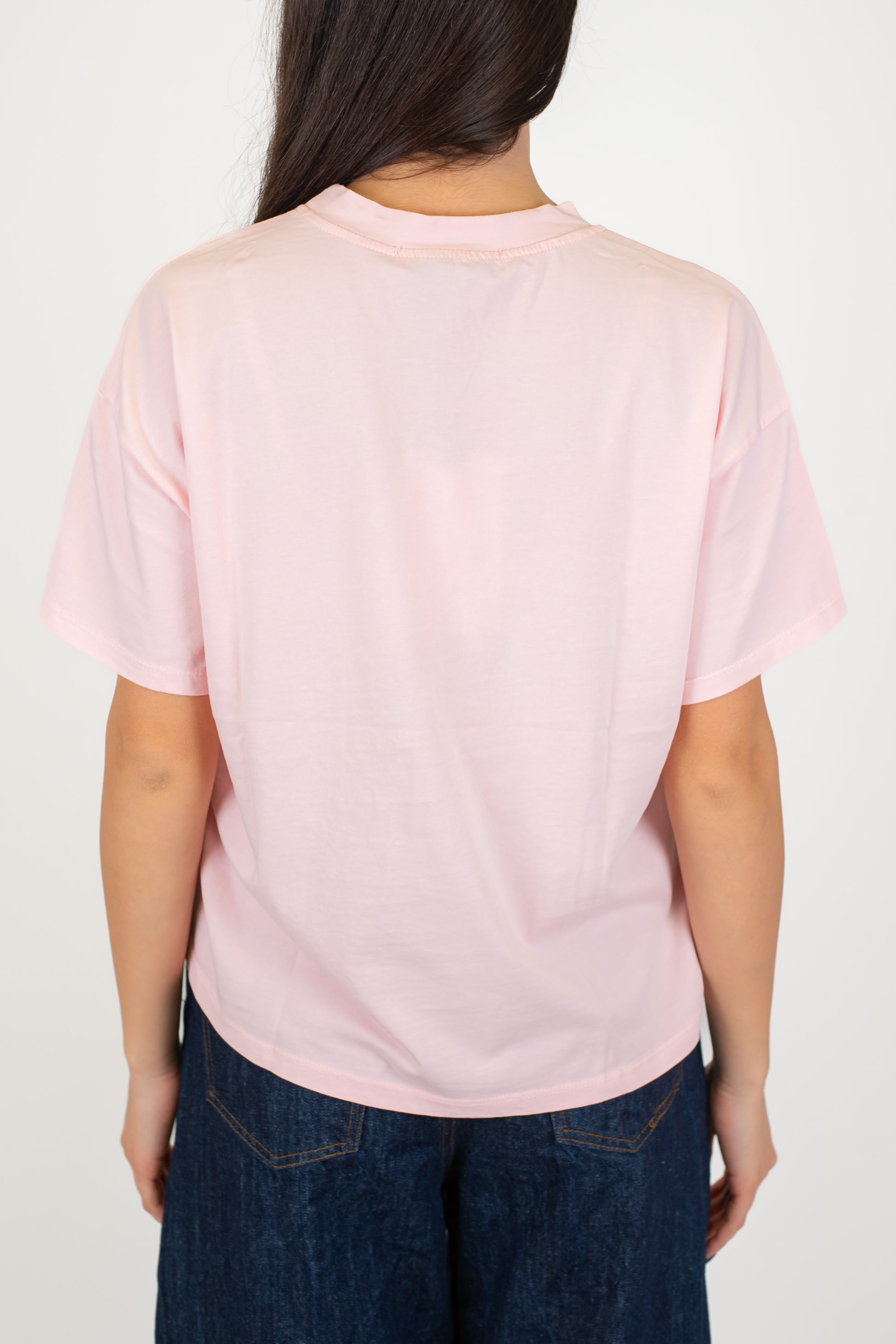 Haveone - T-shirt basic girocollo a scatola