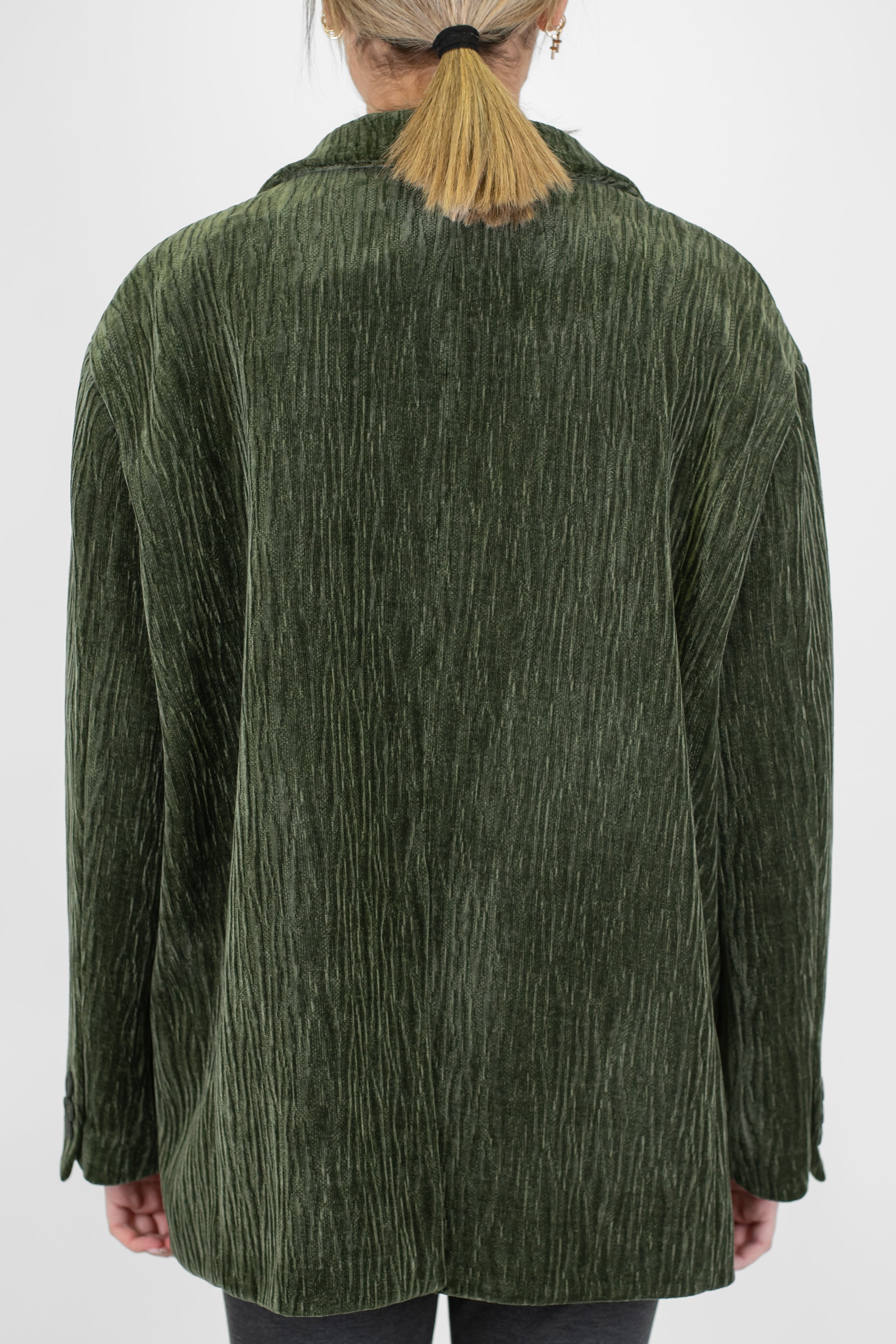 Dixie - Giacca monopetto over in velluto a coste