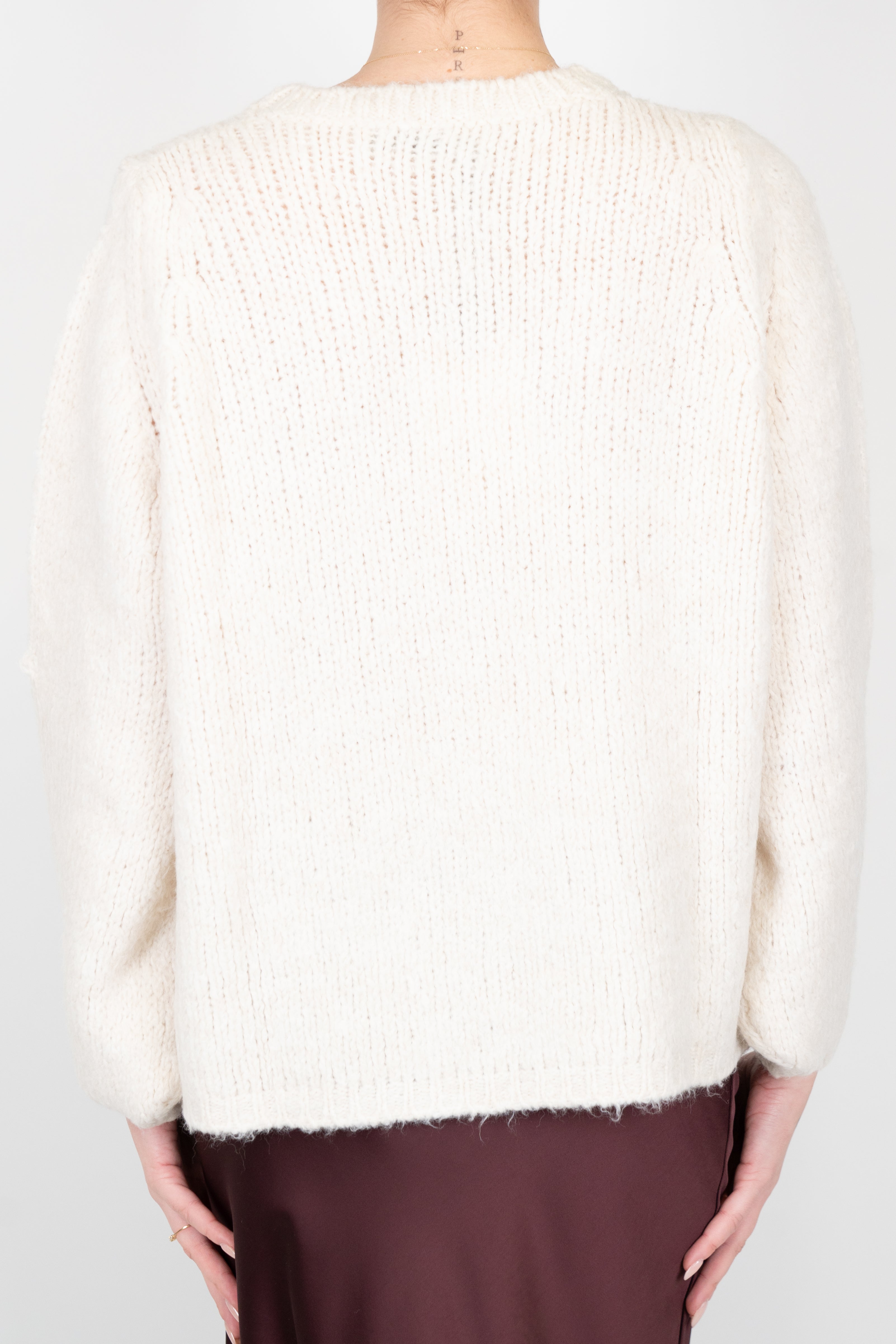 Haveone - Maglia girocollo in misto lana