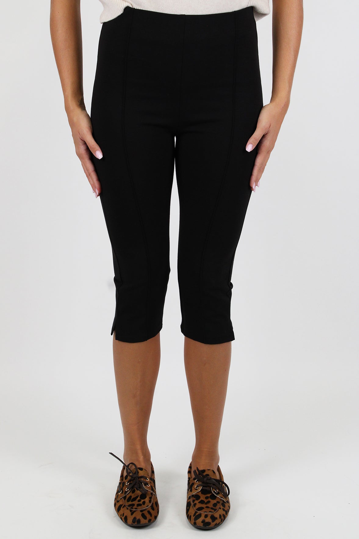 Kontatto - Pinocchietto-leggings in punto milano