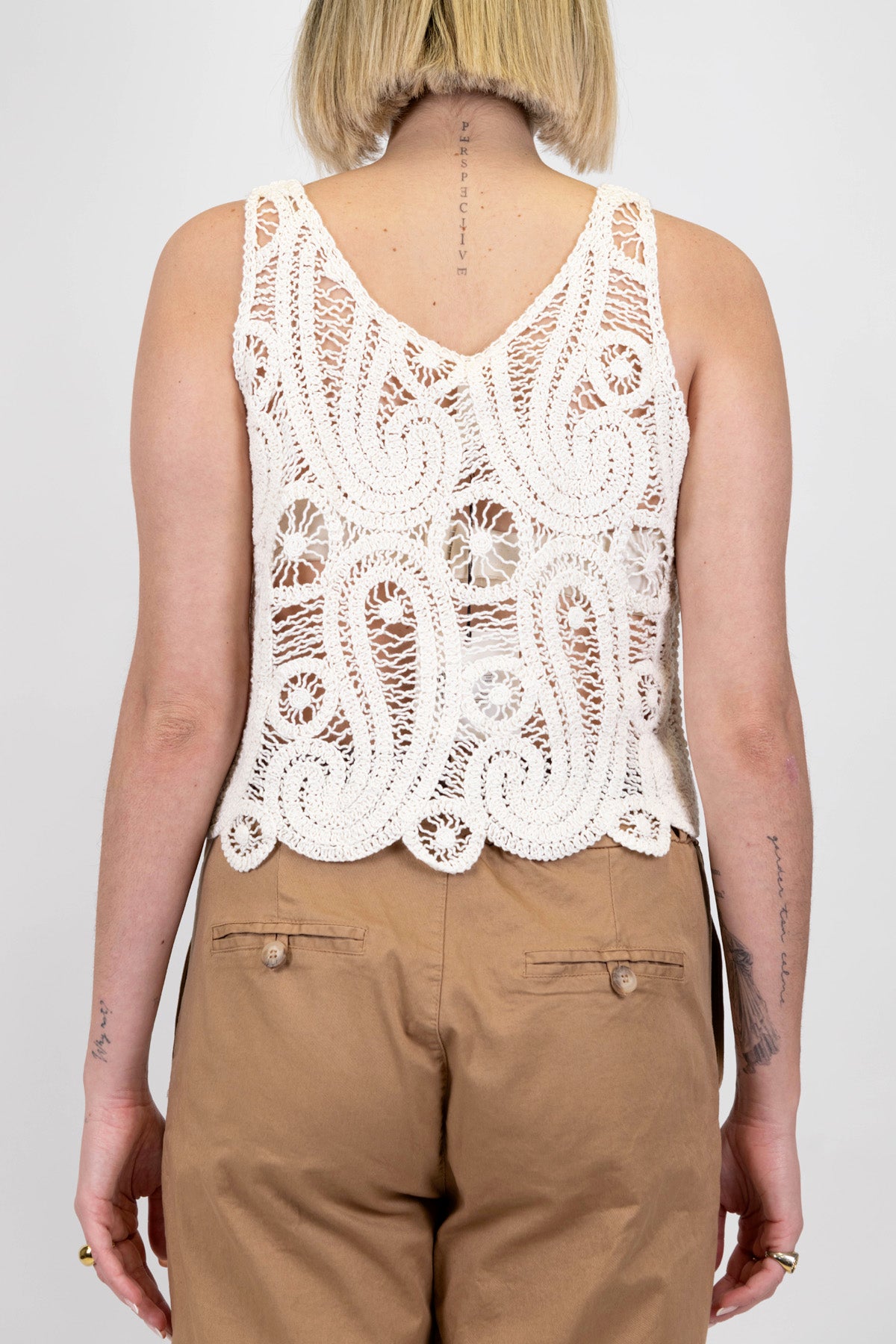 Tensione in - Top in crochet