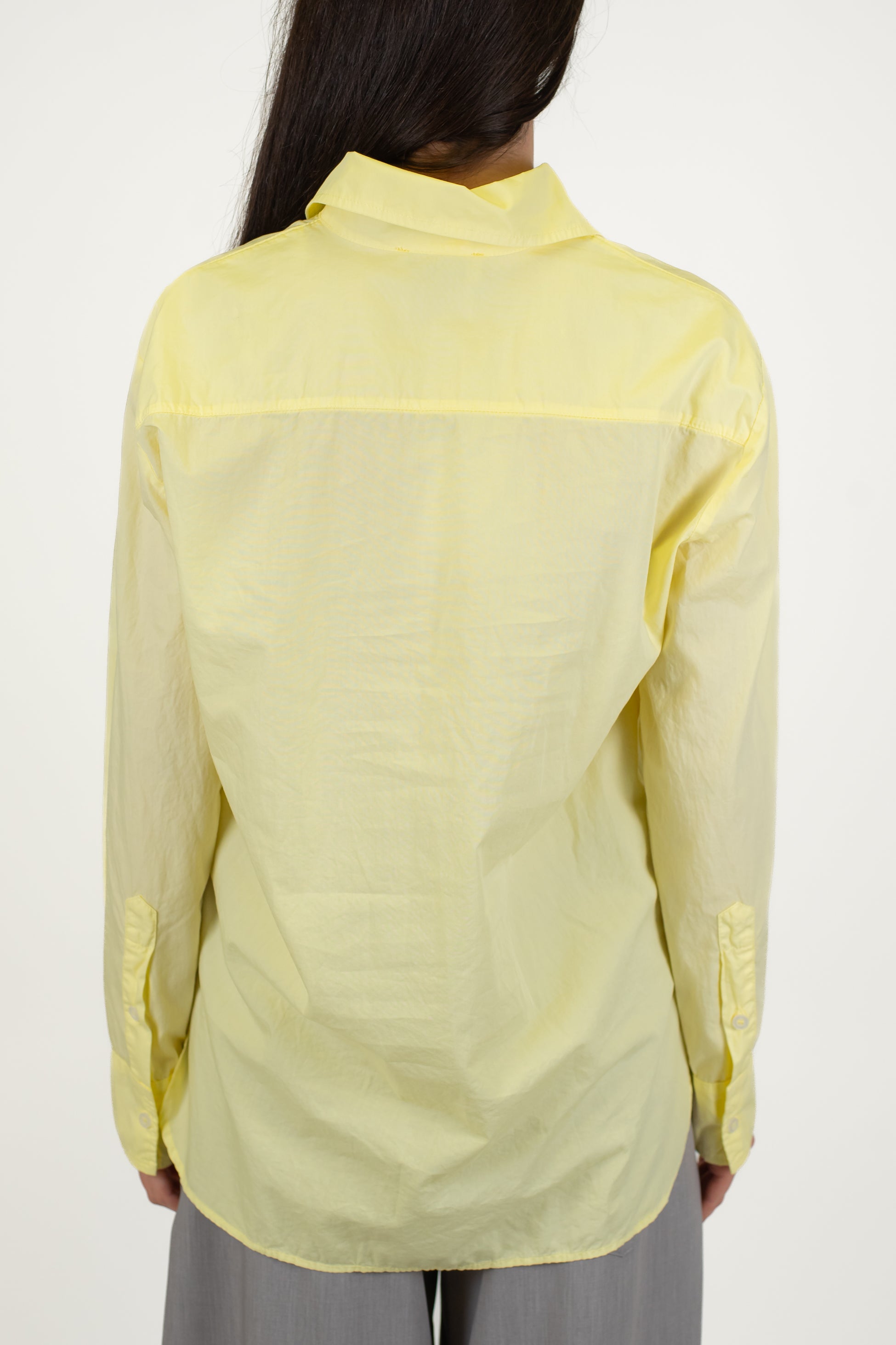 Motel - Camicia over tinta unita