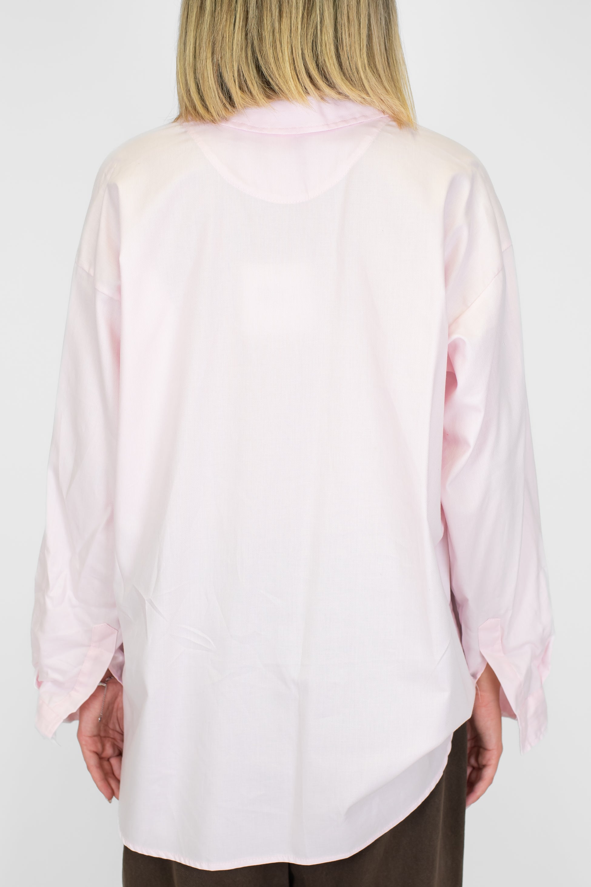 Tensione in - Camicia over con taschino sul petto