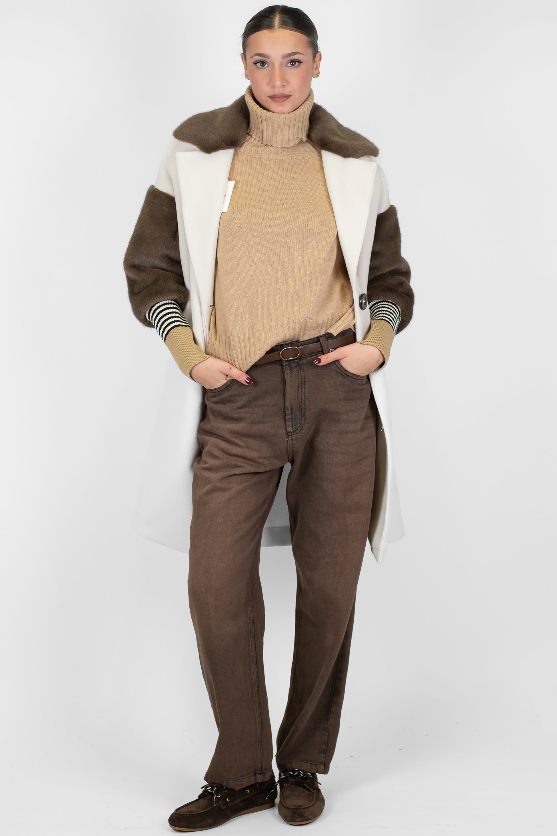 Motel - Pantalone regular in denim colorato