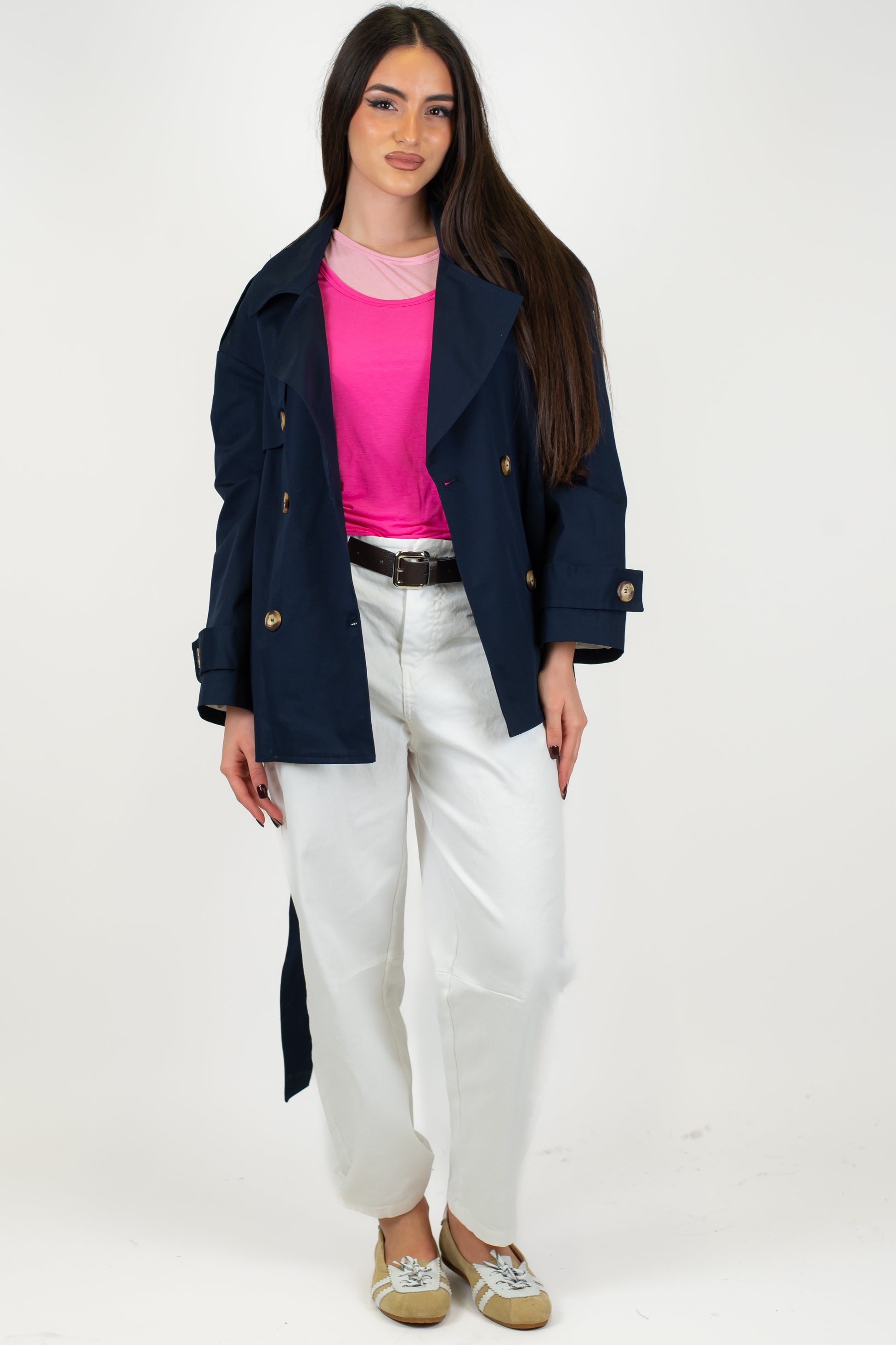 Haveone - Pantalone balloon con elastico sul retro