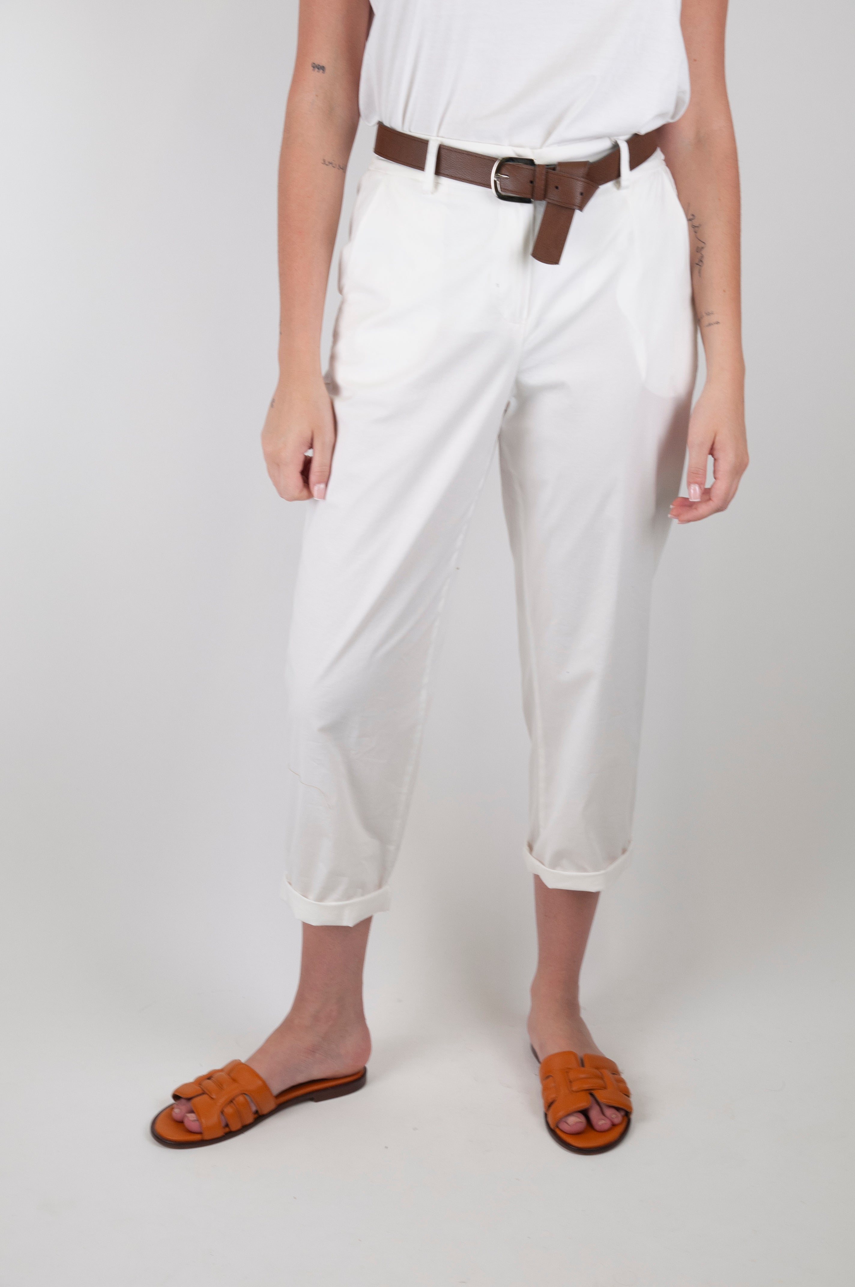 Tensione in - Pantalone regular in cotone