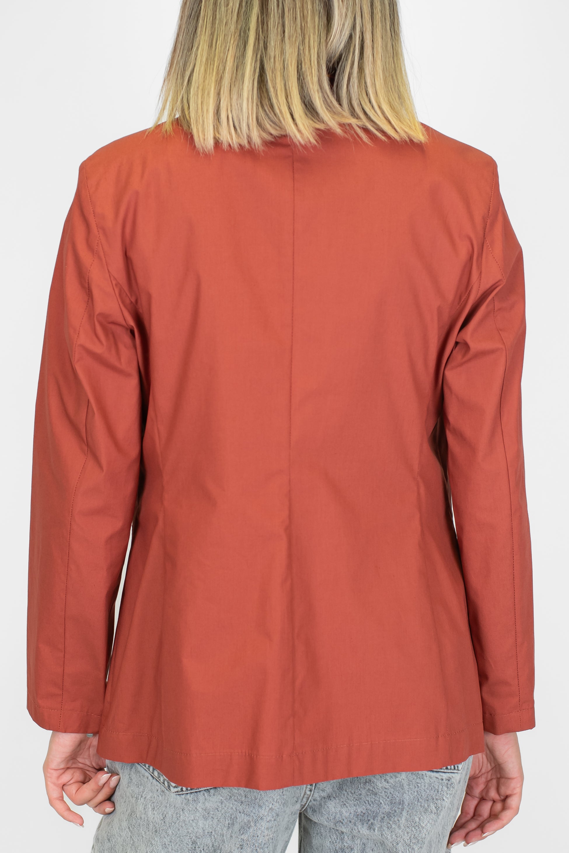 Maryley - Giacca monopetto sfoderata in tela paracadute