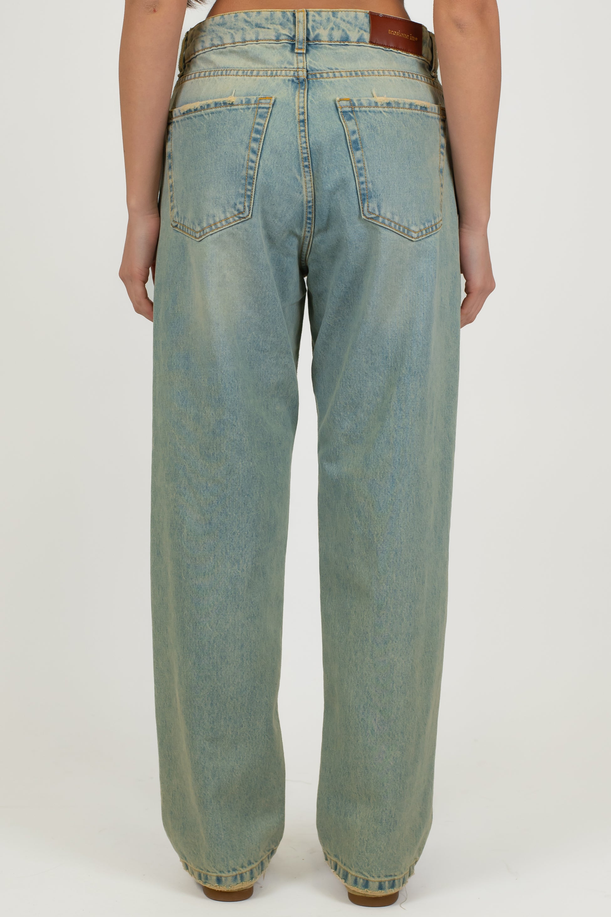 Tensione in - Jeans lavaggio chiaro modello TOM