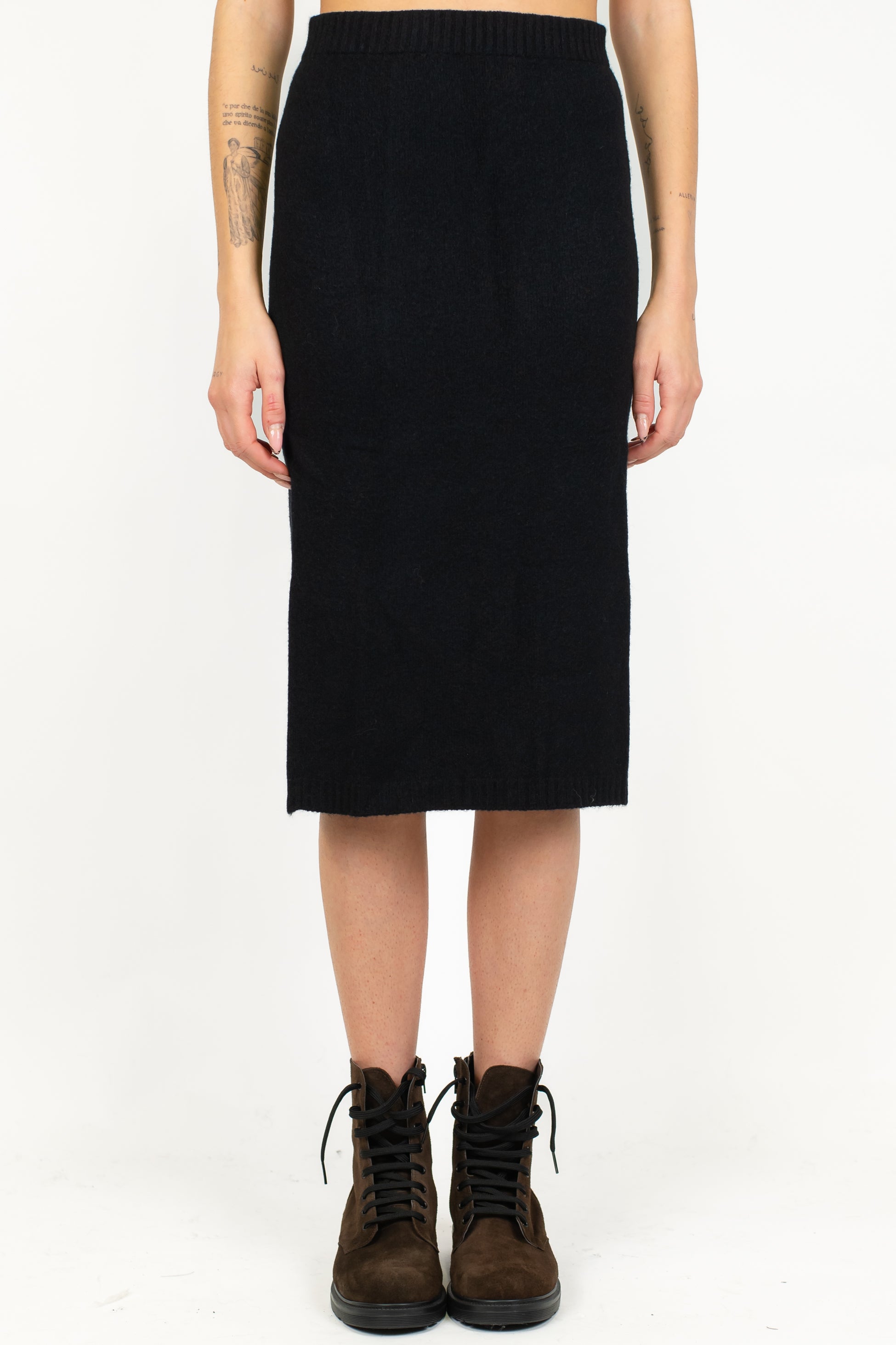 Maryley - Gonna in maglia con elastico in vita