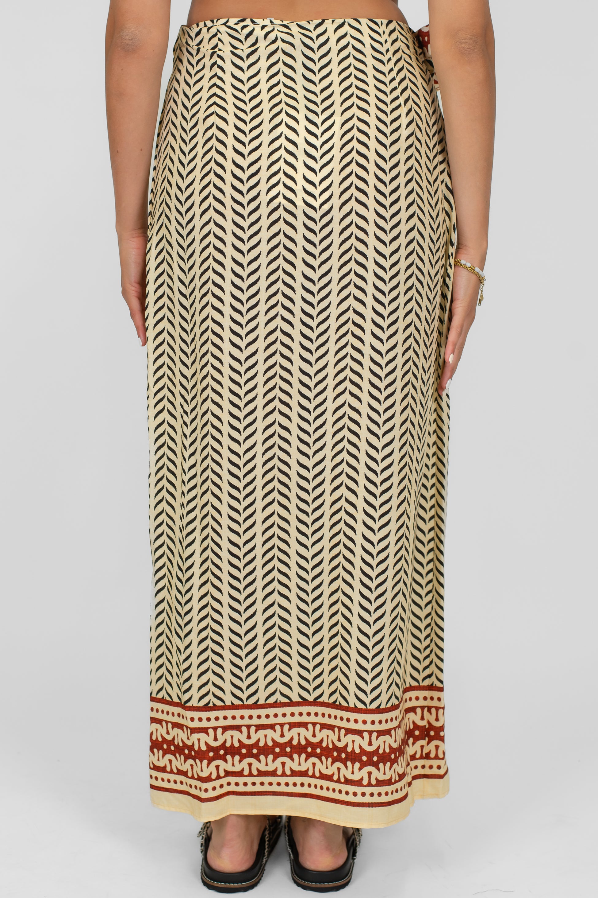 Haveone - Gonna pareo chiusura portafoglio fantasia