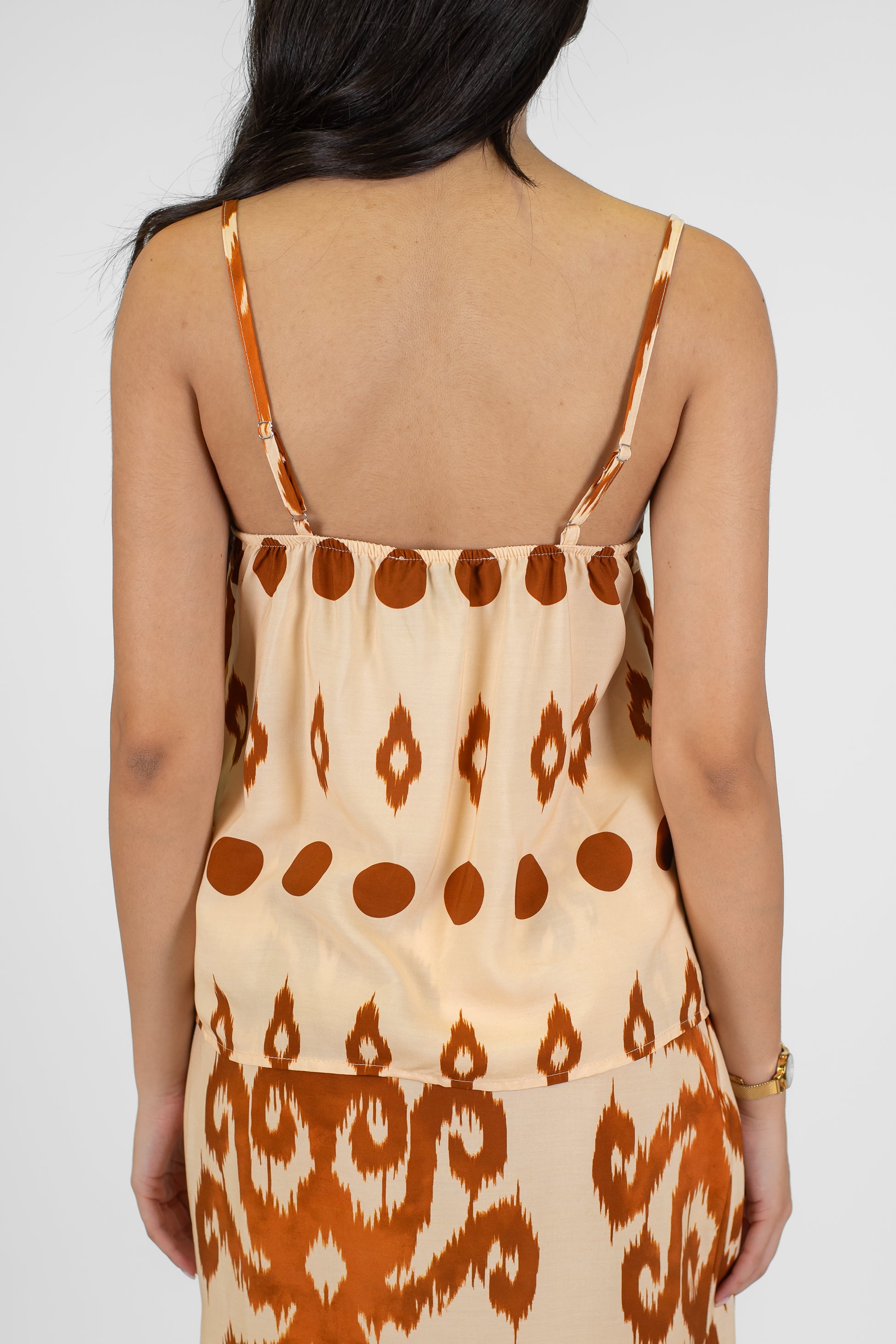 Haveone - Canotta spalline sottili fantasia