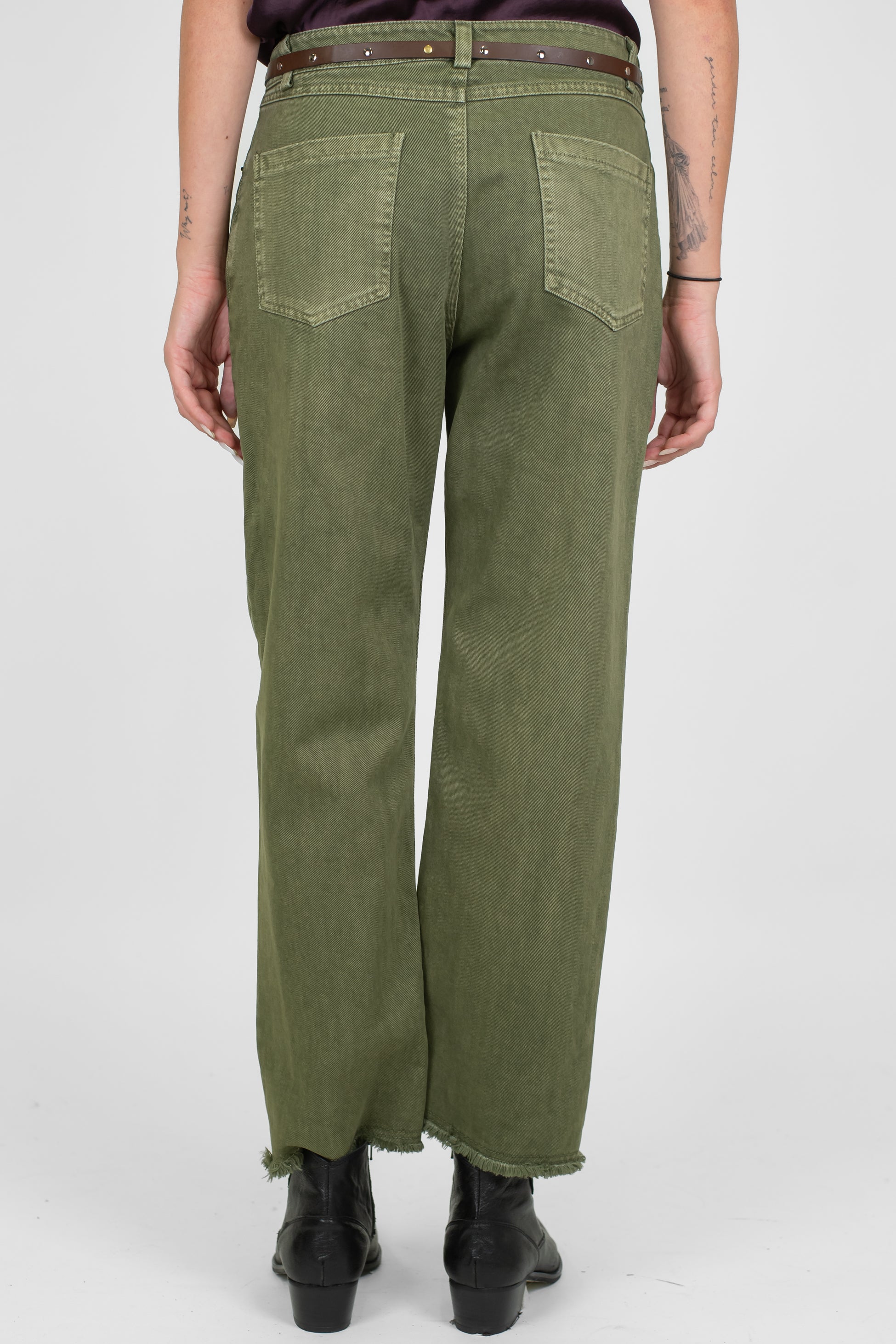 Tensione in - Pantalone regular in denim colorato