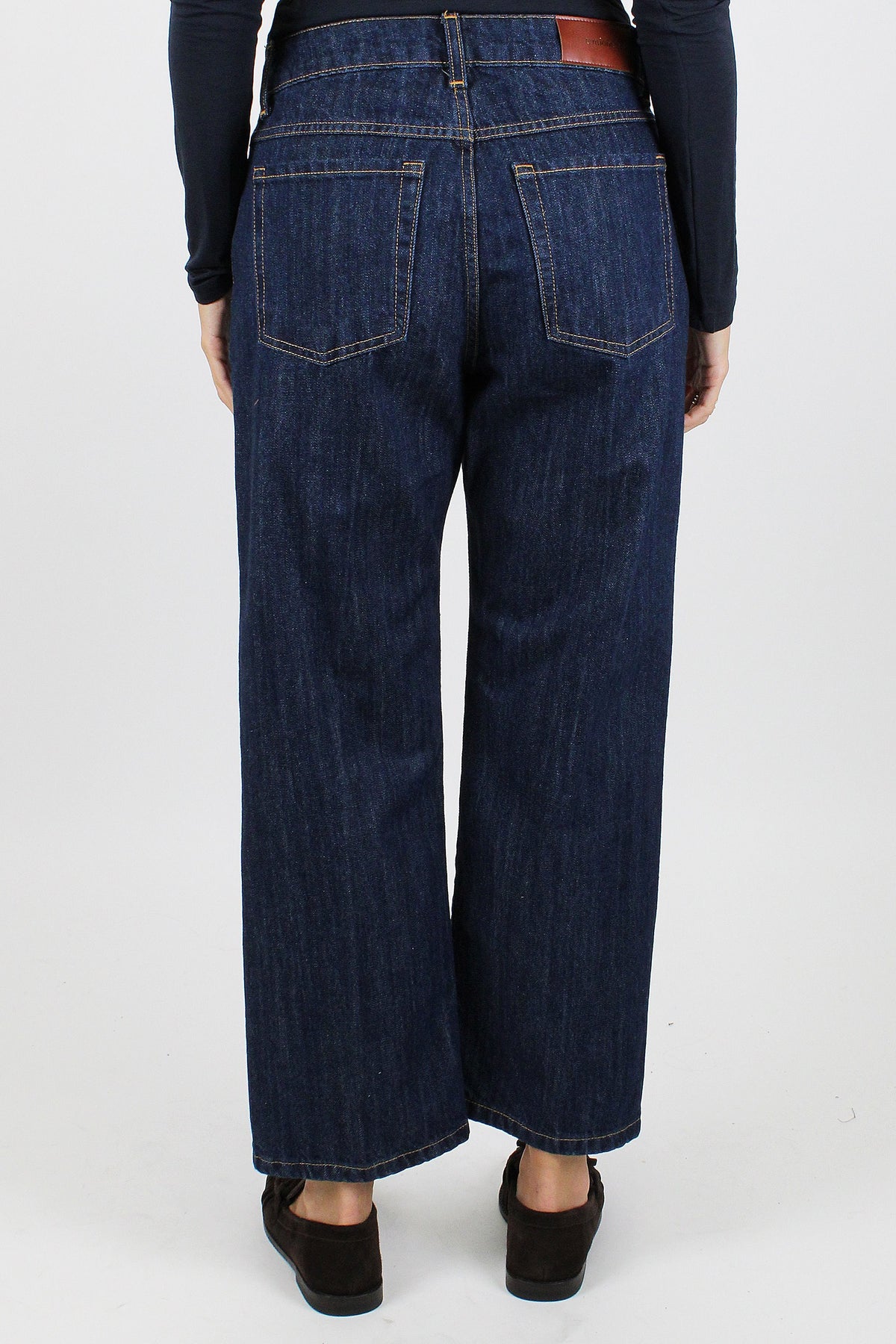 Tensione in -Jeans regular lavaggio scuro modello Tom