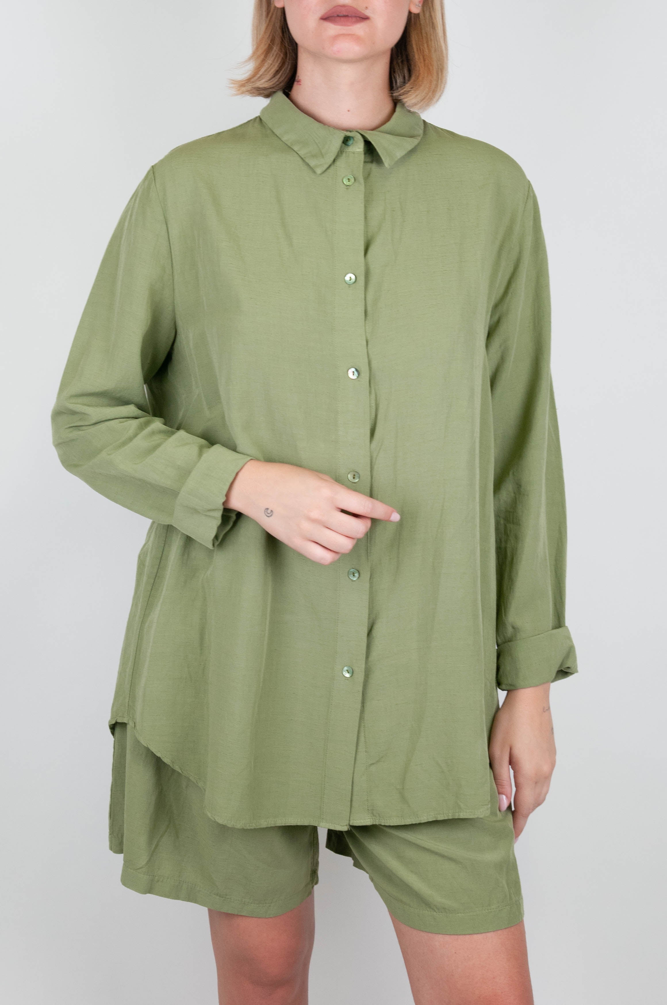 Haveone - Camicia in misto lino