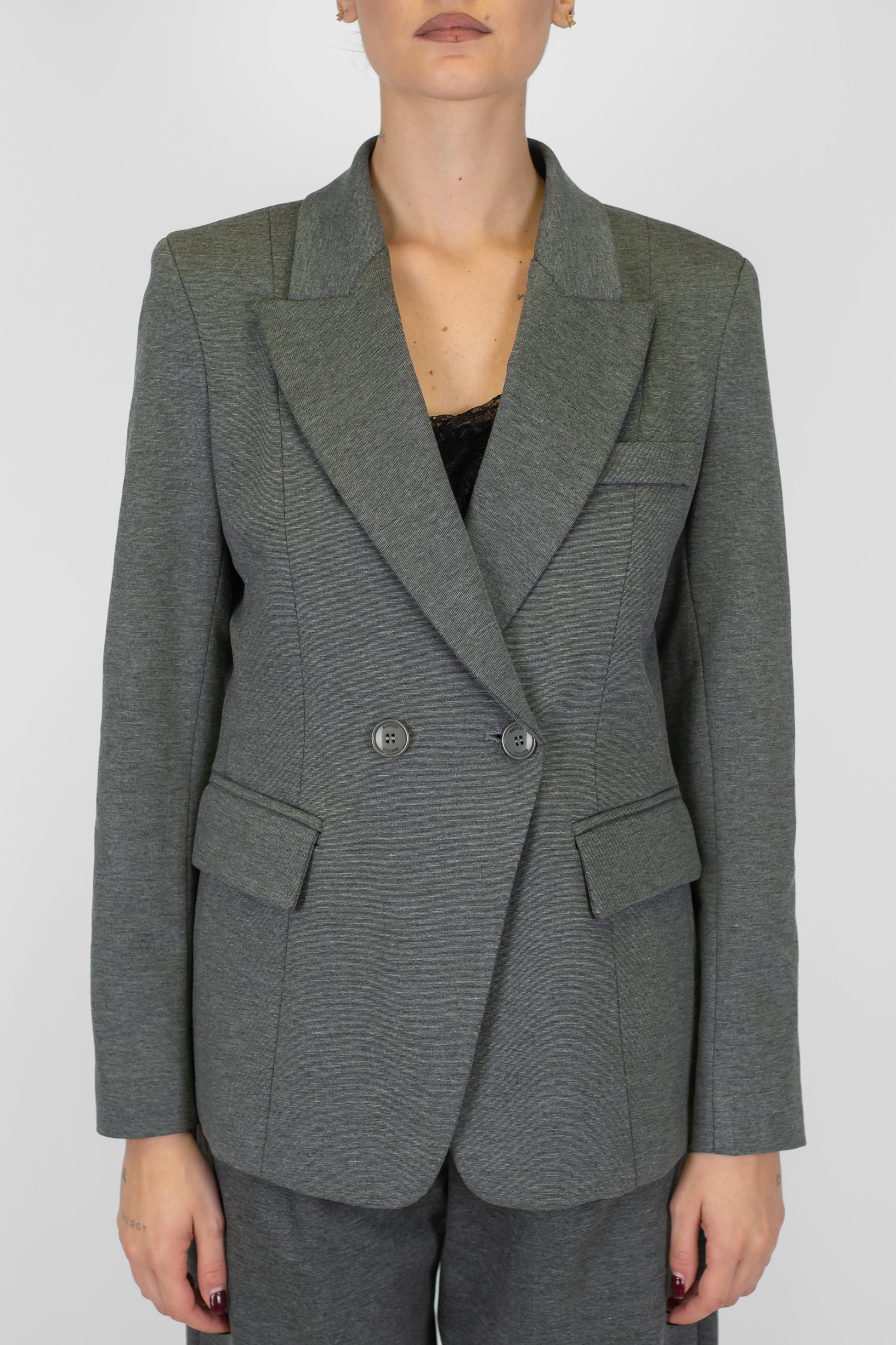 Maryley - Giacca doppiopetto in punto milano