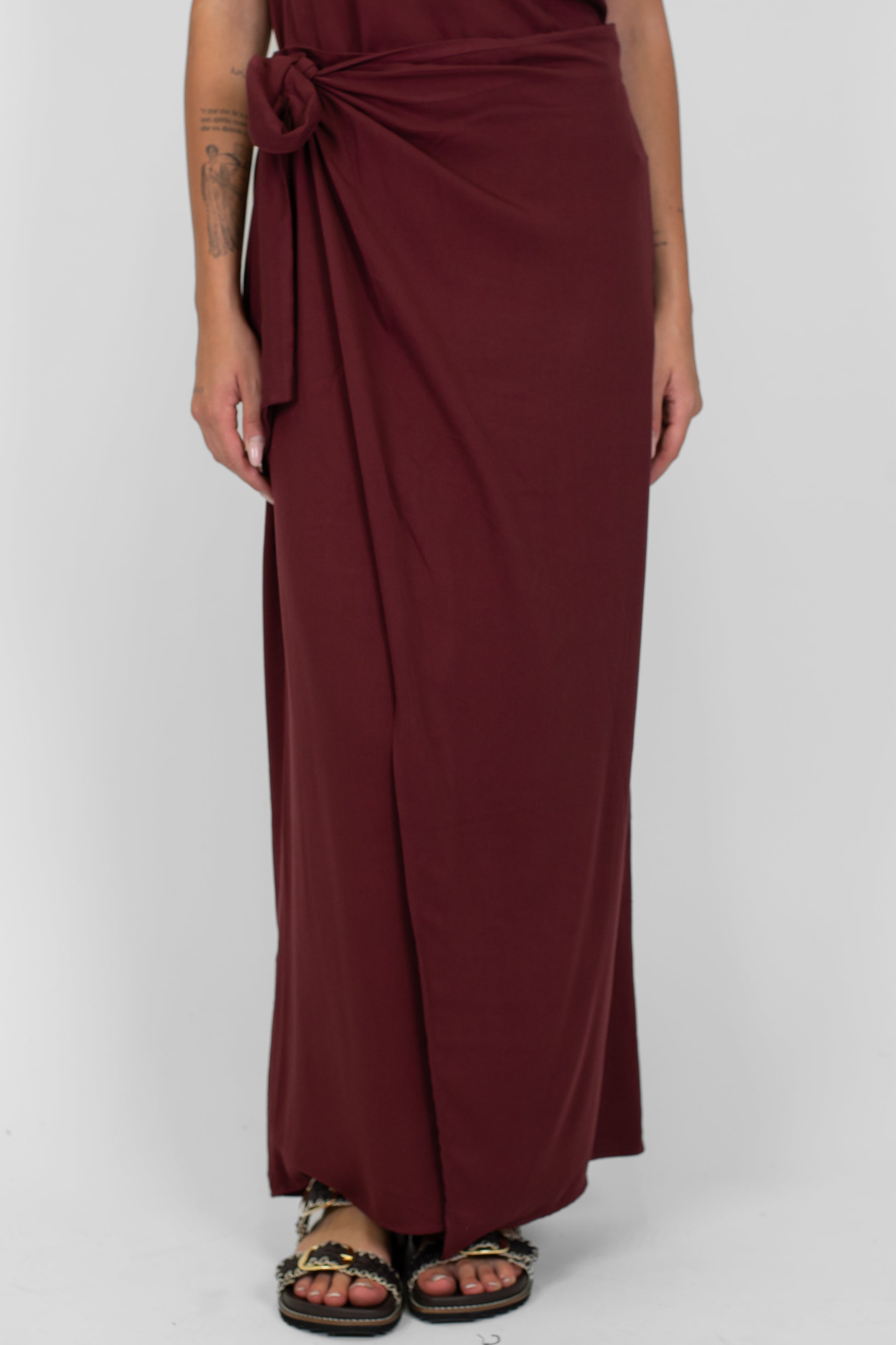 Havone - Gonna pareo chiusura a portafoglio