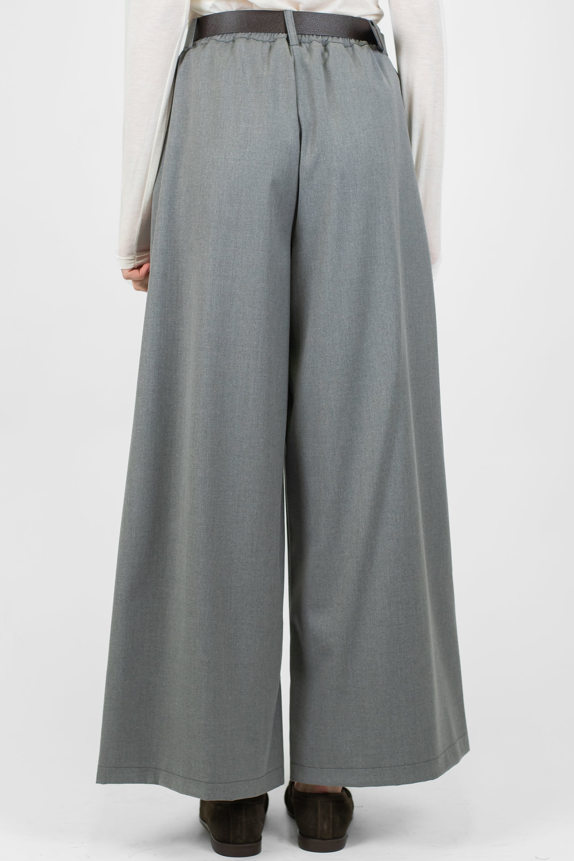 Haveone - Pantalone palazzo con pinces