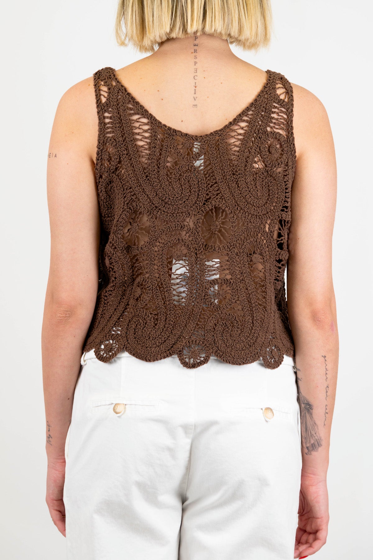 Tensione in - Top in crochet