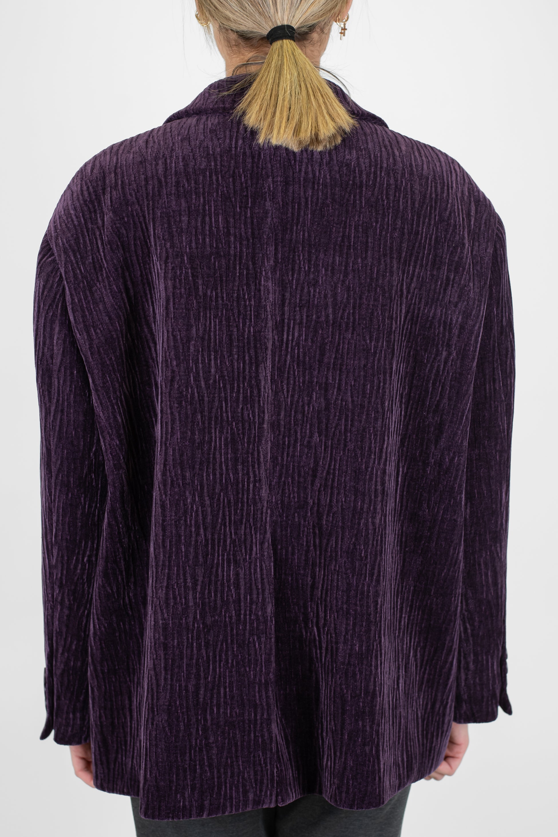 Dixie - Giacca monopetto over in velluto a coste