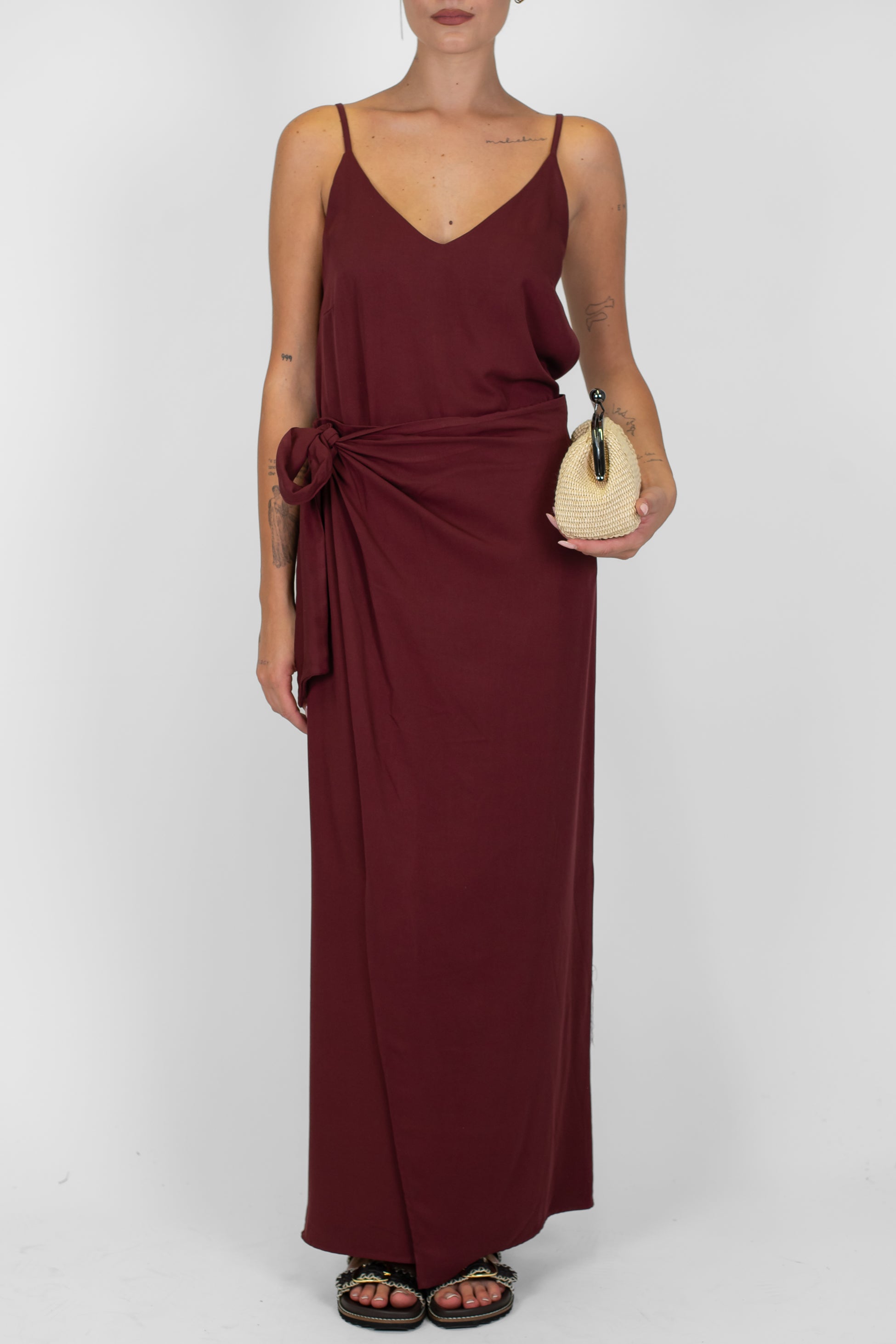 Havone - Gonna pareo chiusura a portafoglio