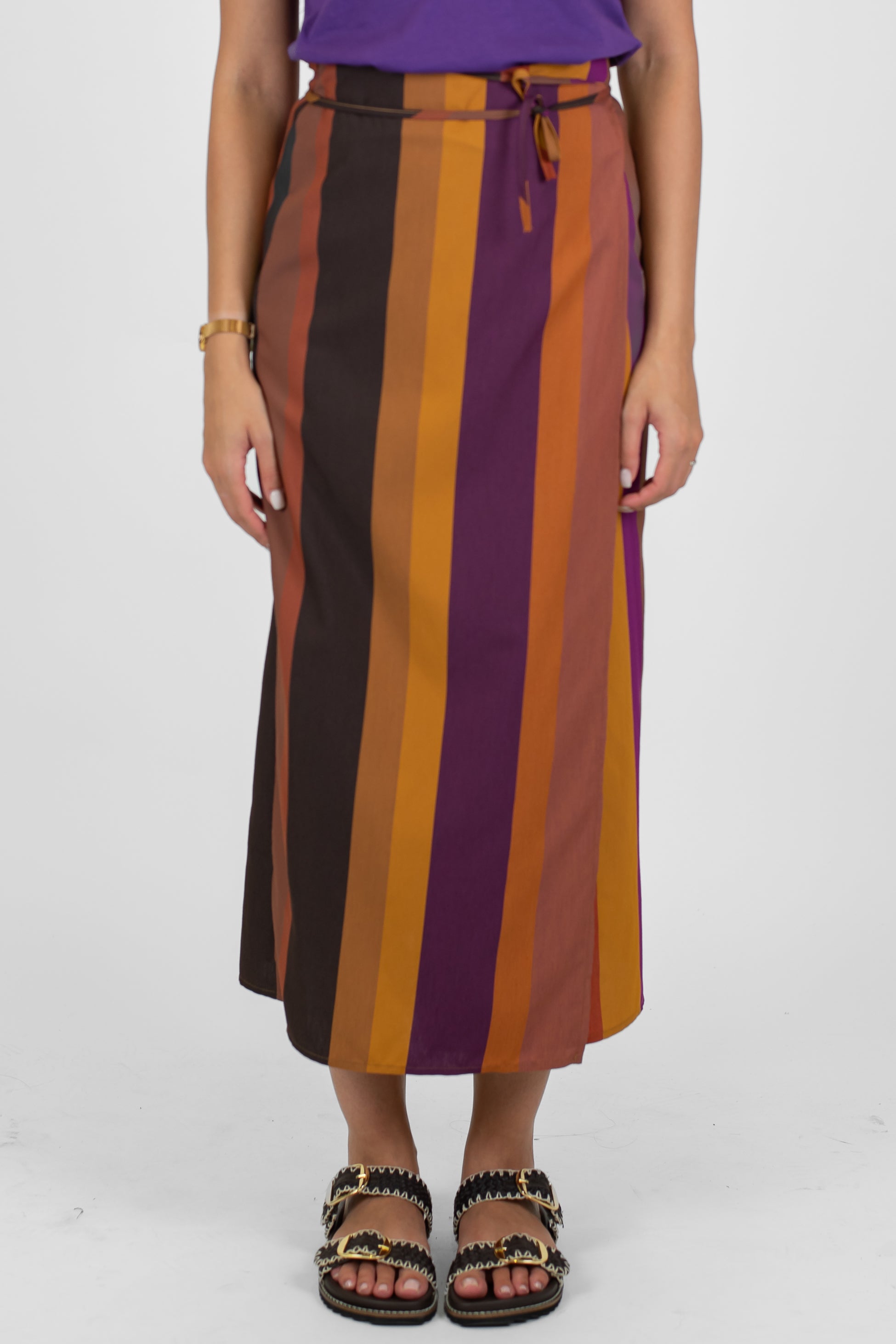 Tensione in - Gonna portafoglio multicolor