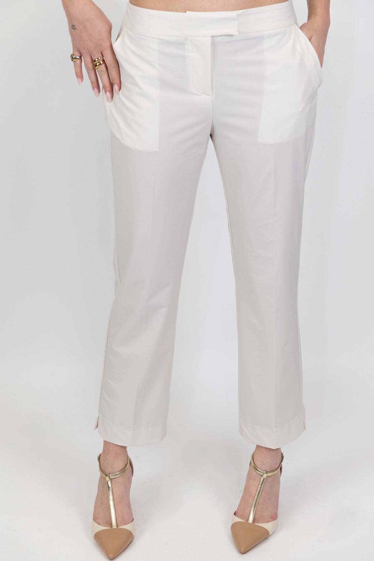 Imperial - Pantalone con chiusura a scomparsa