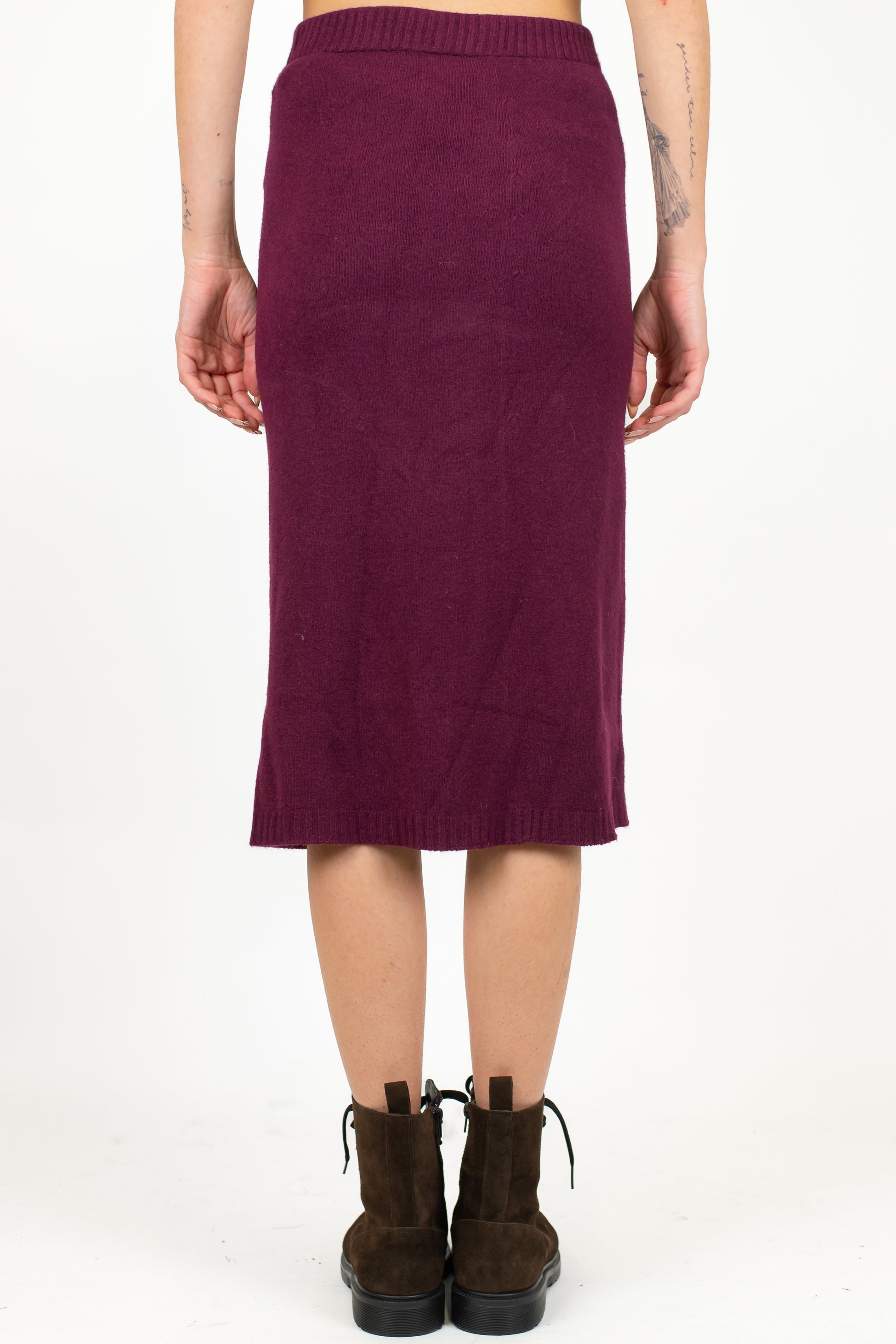 Maryley - Gonna in maglia con elastico in vita