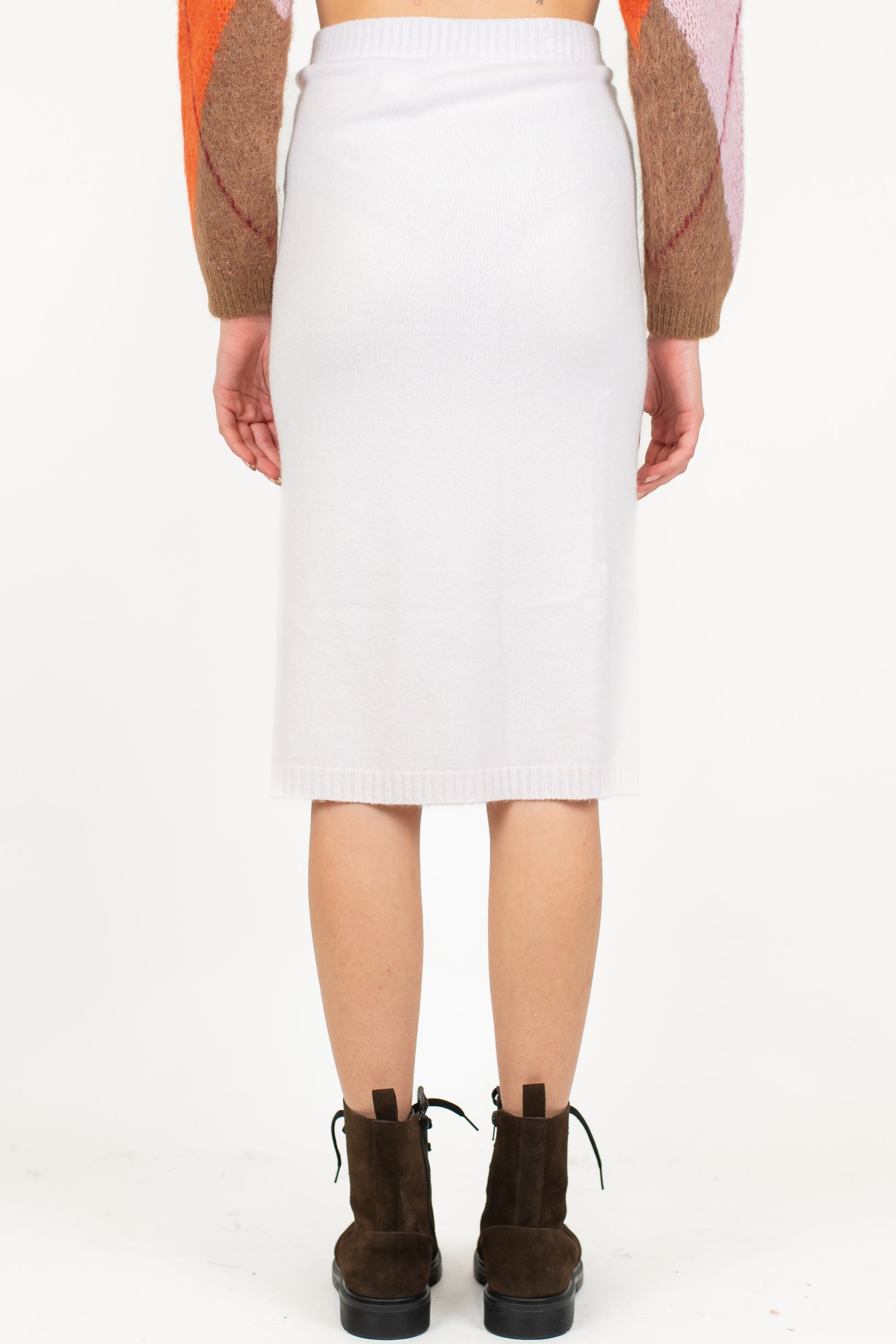 Maryley - Gonna in maglia con elastico in vita