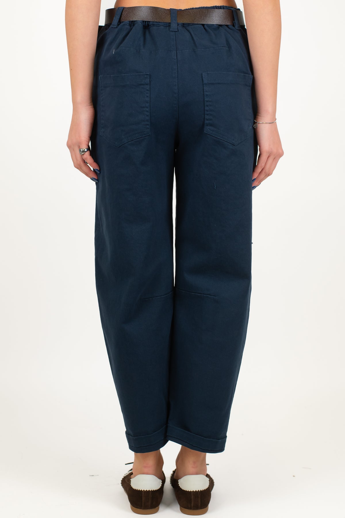 Haveone - Pantalone balloon con elastico sul retro