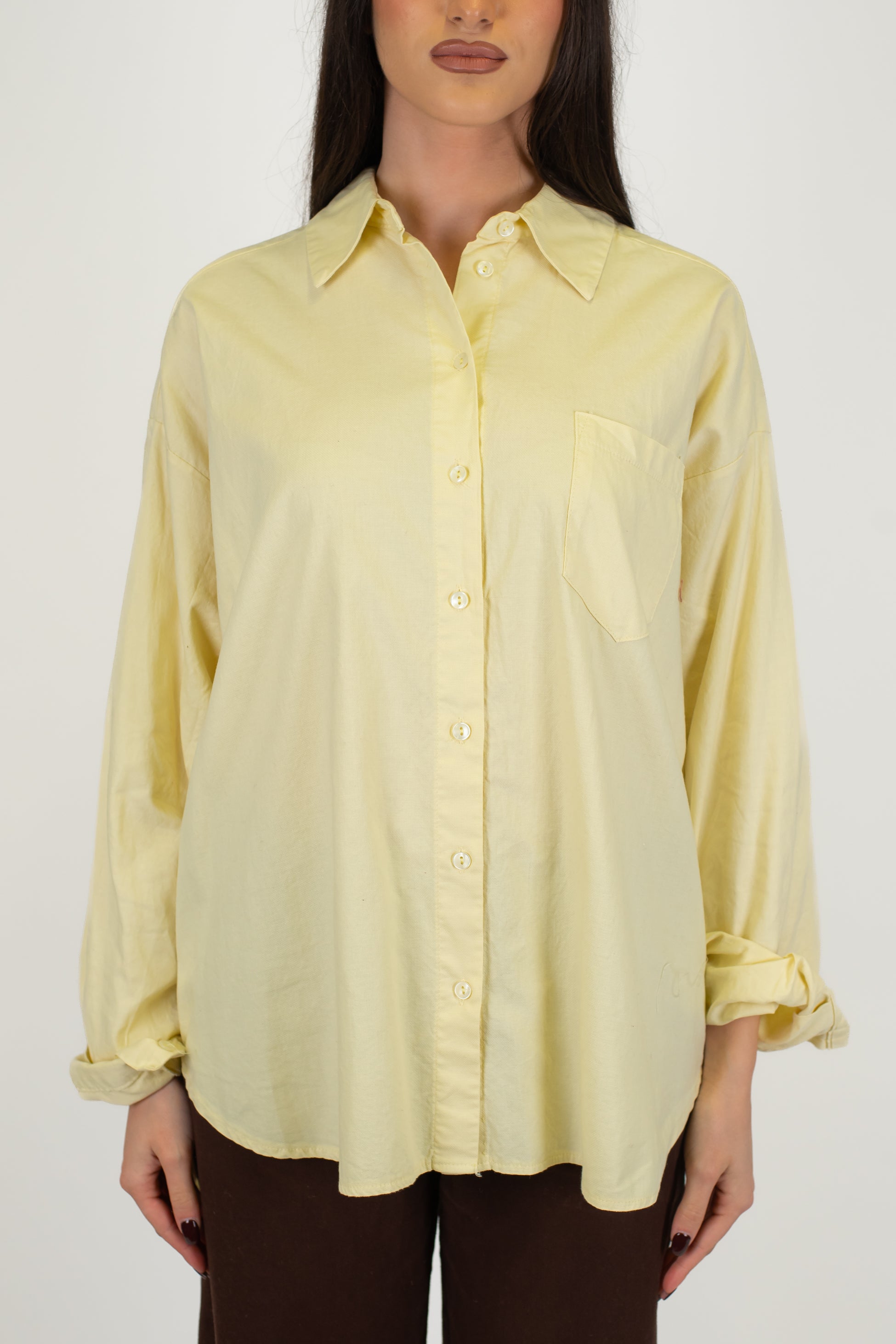 Tensione in - Camicia over con taschino