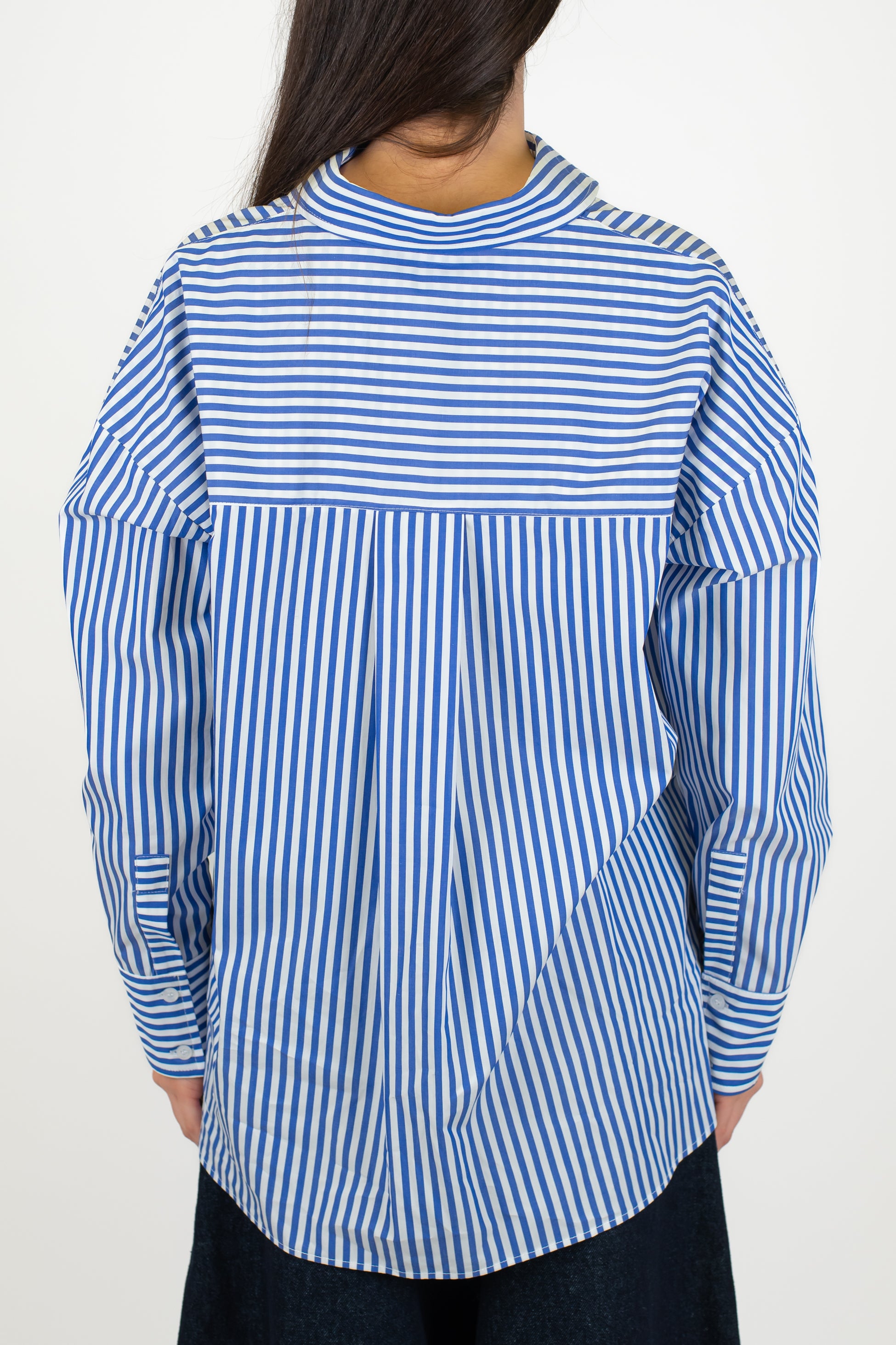 Tensione in - Camicia over a righe