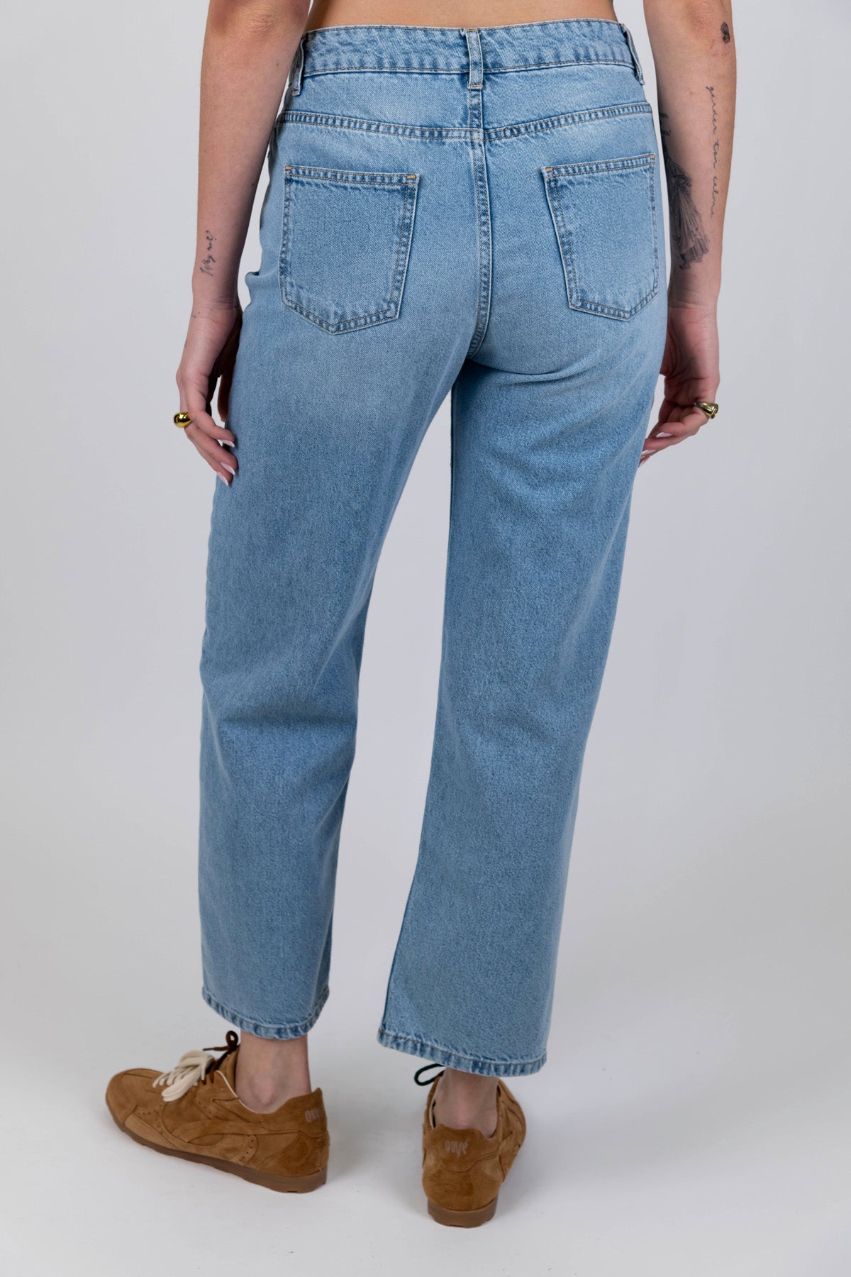 Tensione in - Jeans regluar lavaggio chiaro