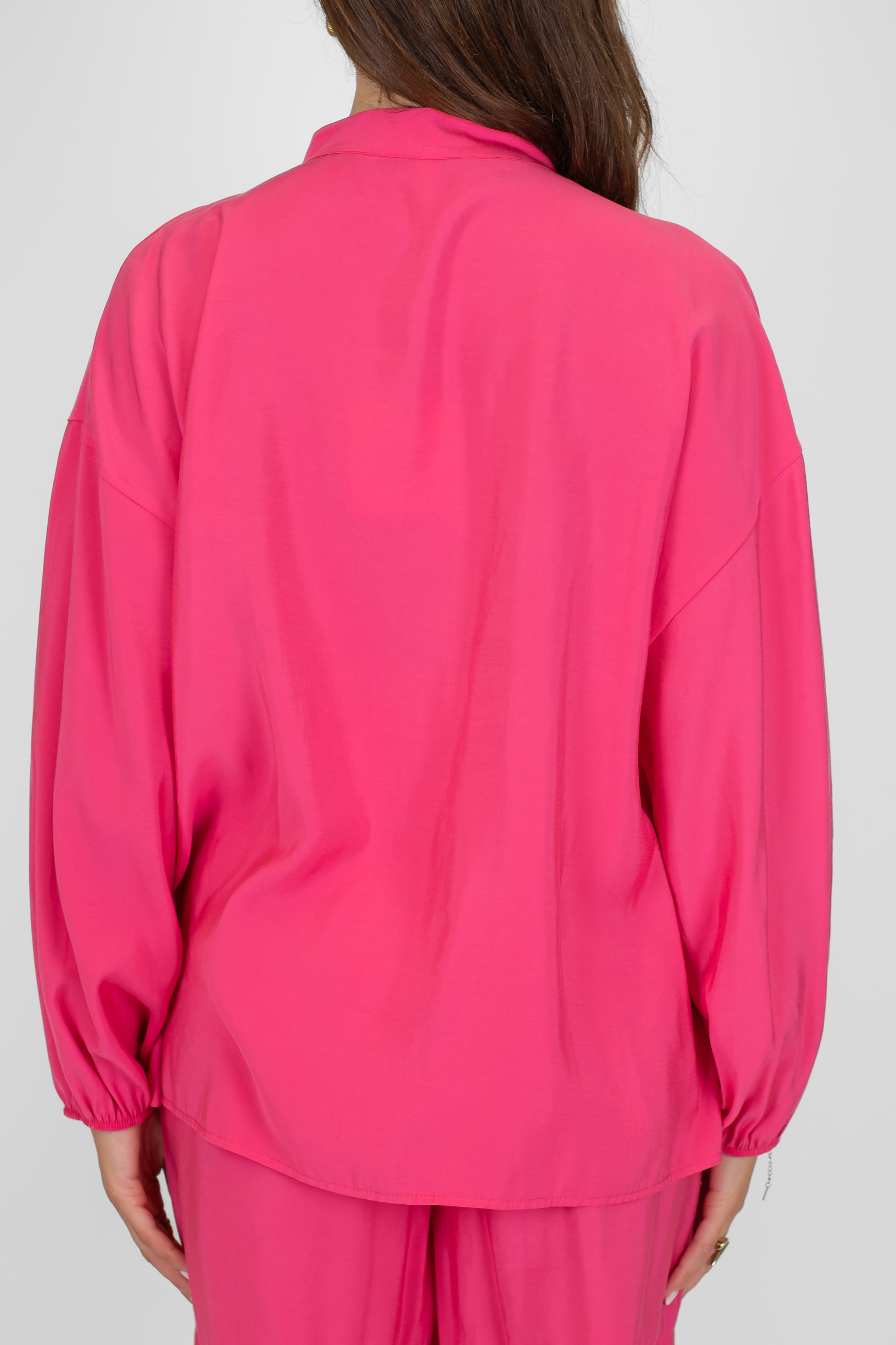 Tensione in - Camicia over in modal con collo coreano