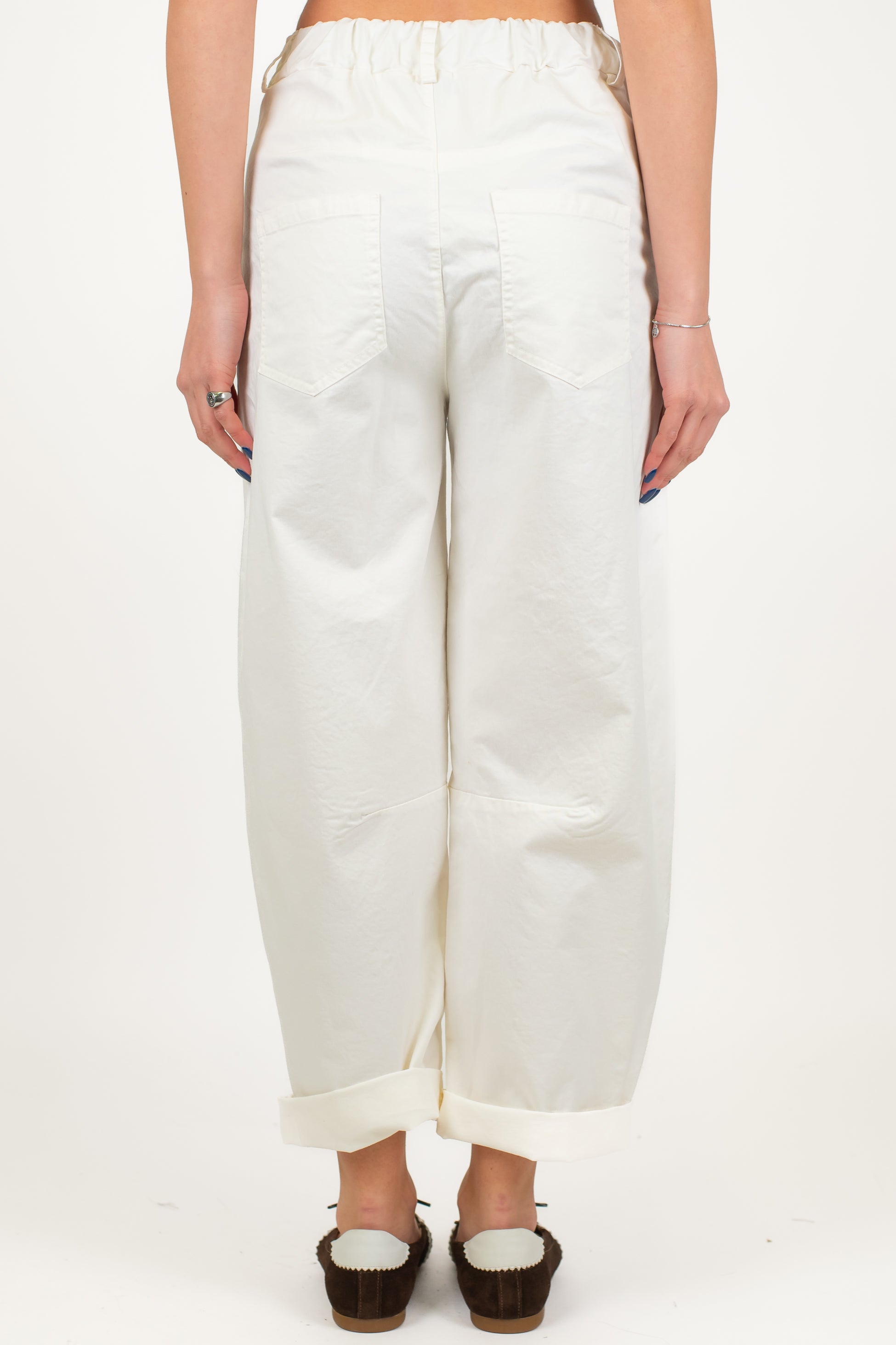 Motel - Pantalone balloon con elastico sul retro