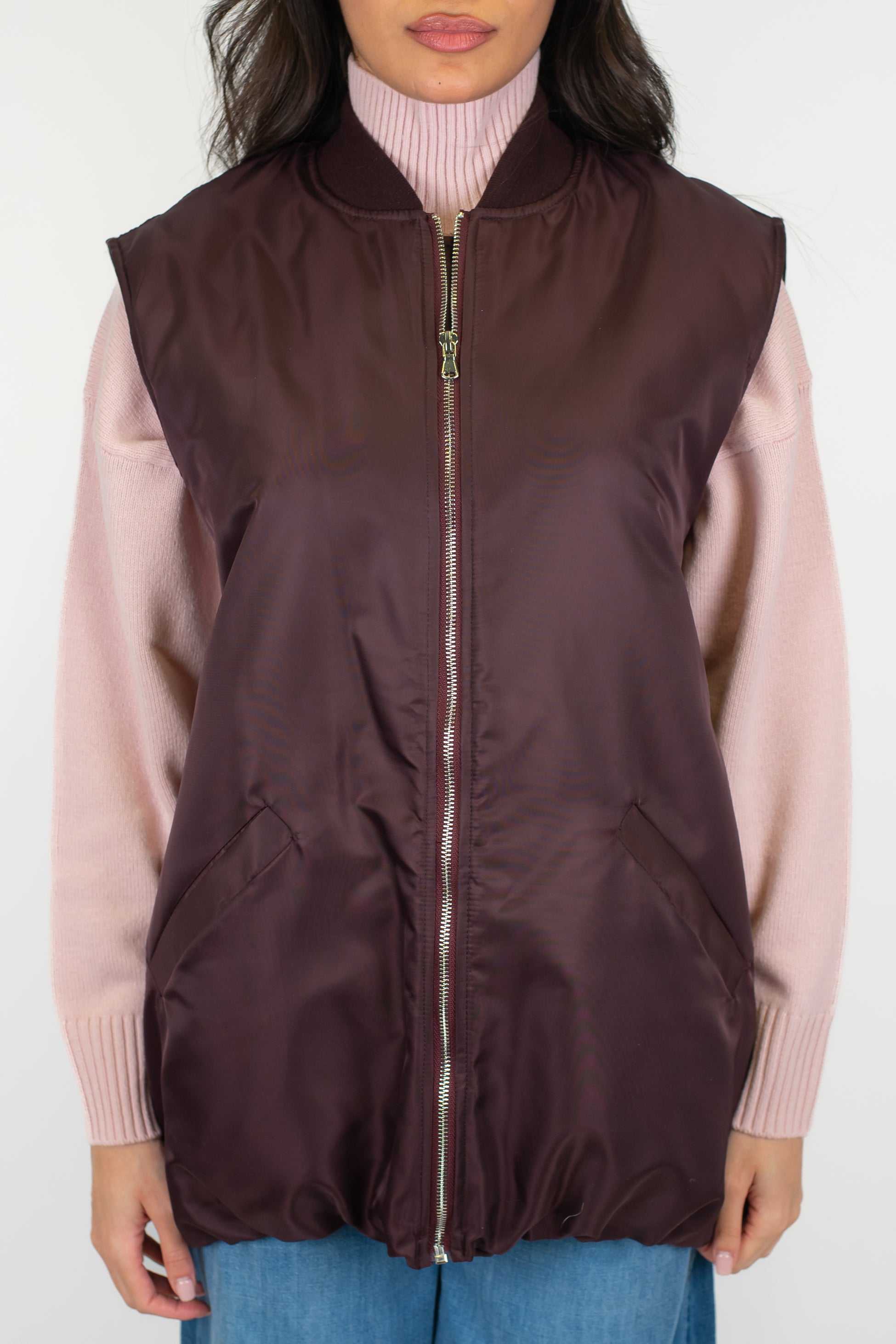 Dixie - Giubbino giromaniche con chiusura zip