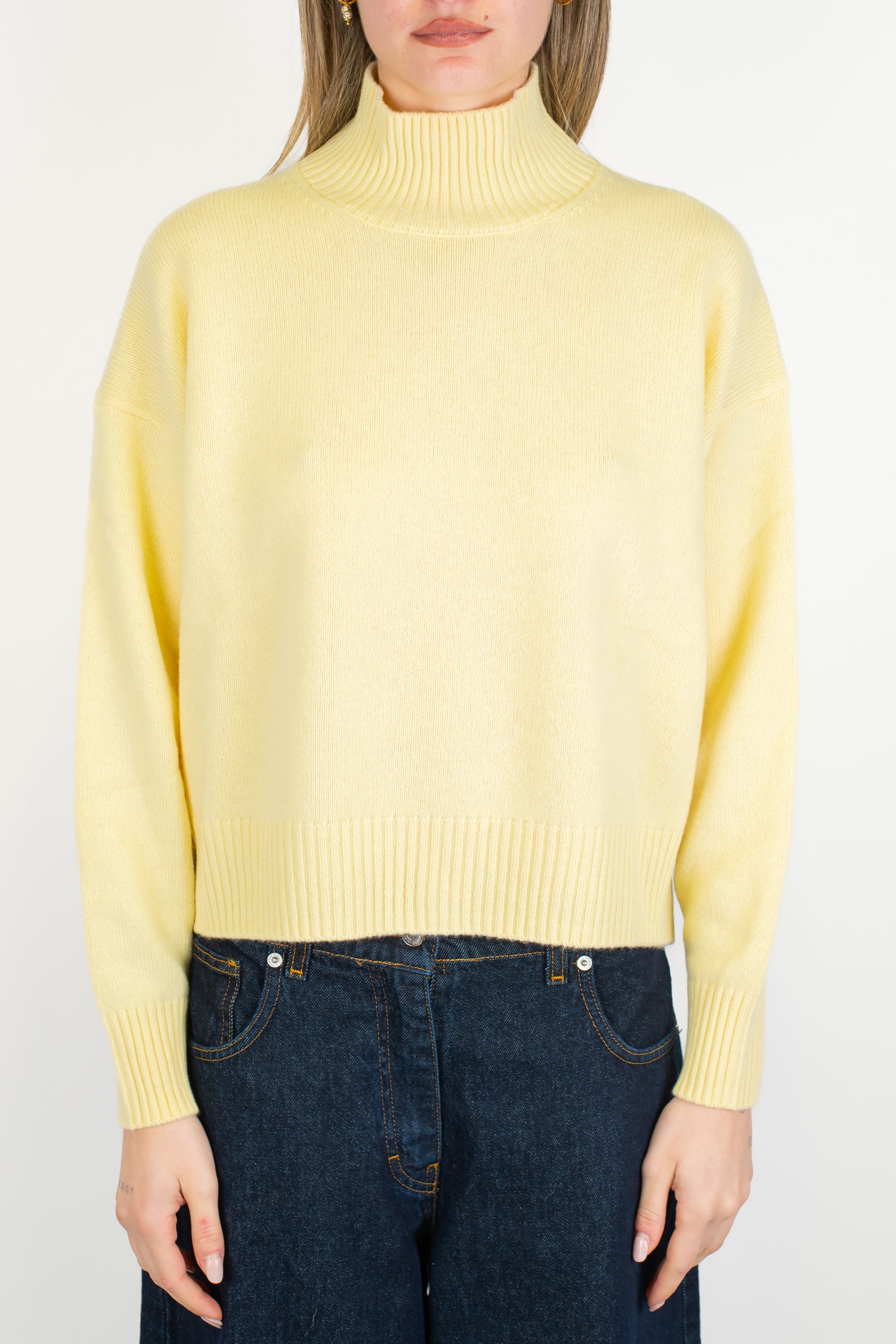 Tensione in - Lupetto in pura lana