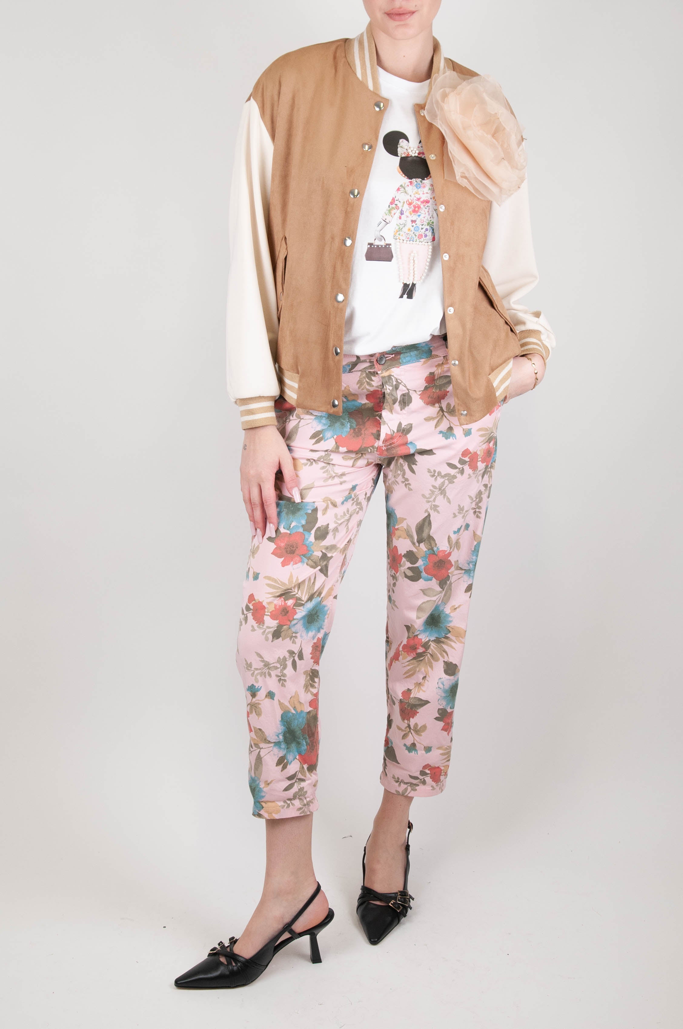 Souvenir - Pantalone fantasia floreale