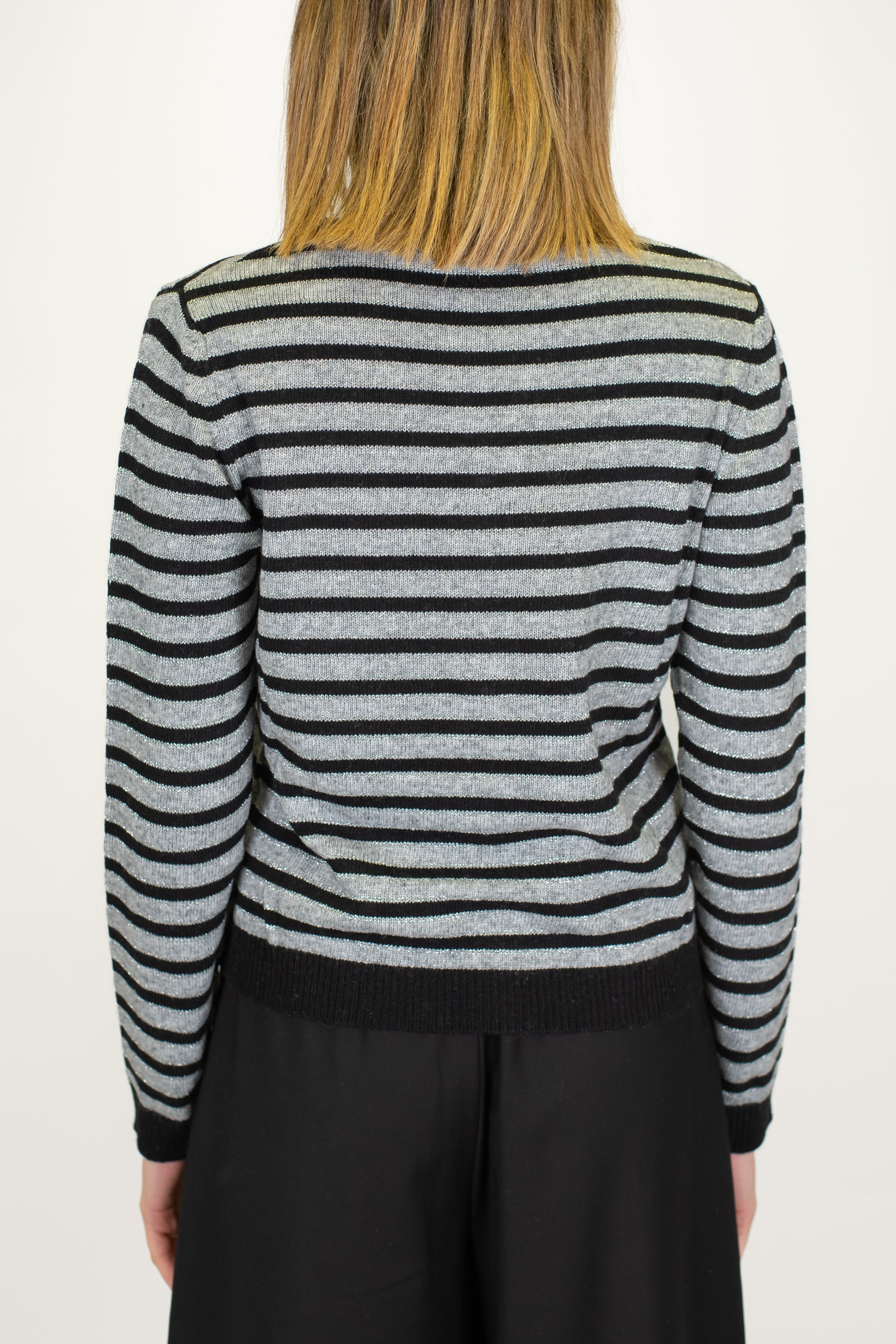 Motel - Maglia serafina in misto lana e lurex a righe