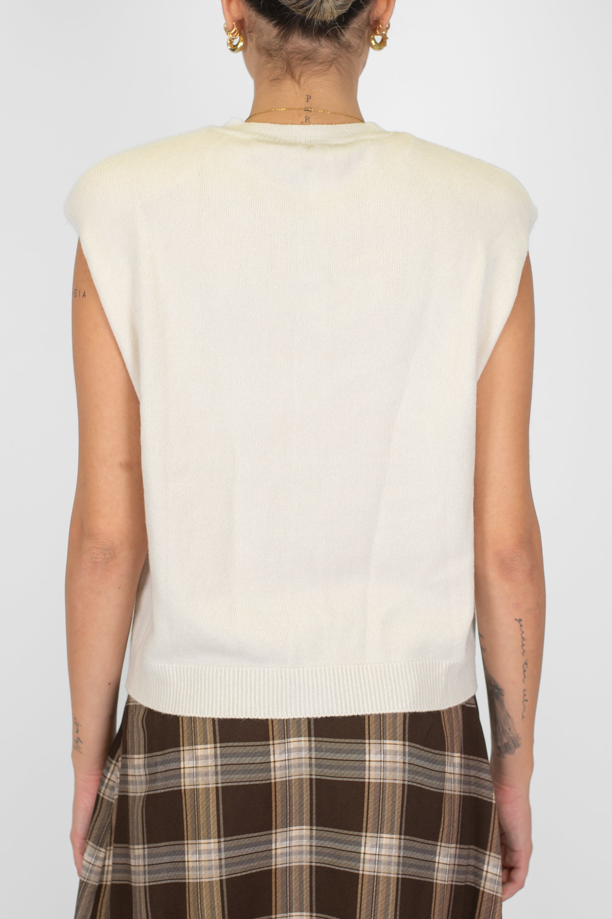 Maryley - Cardigan in viscosa giromaniche con spalline